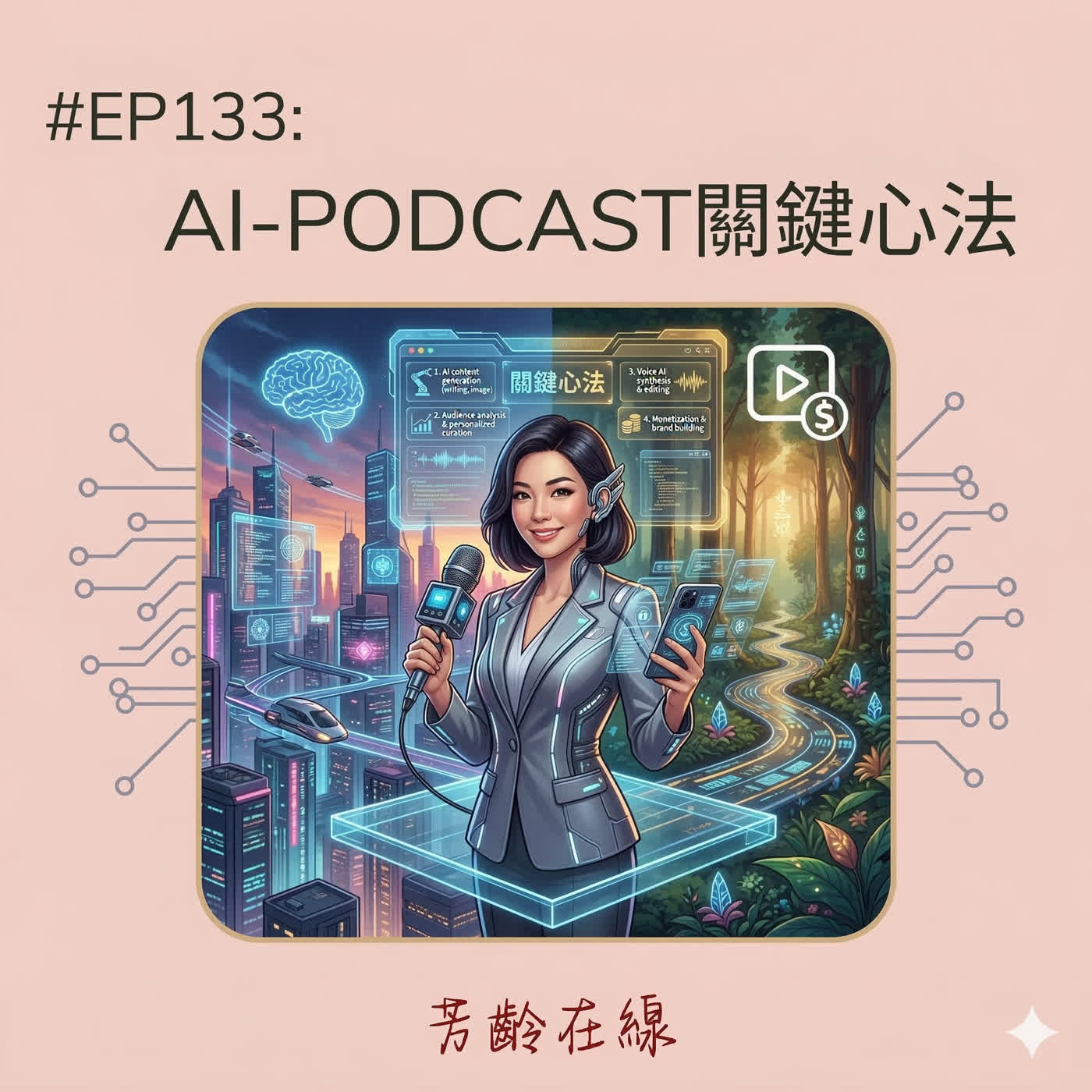 #EP133:當 AI 遇上Podcast -成功的關鍵在於「心法」而非「技巧」 episode artwork
