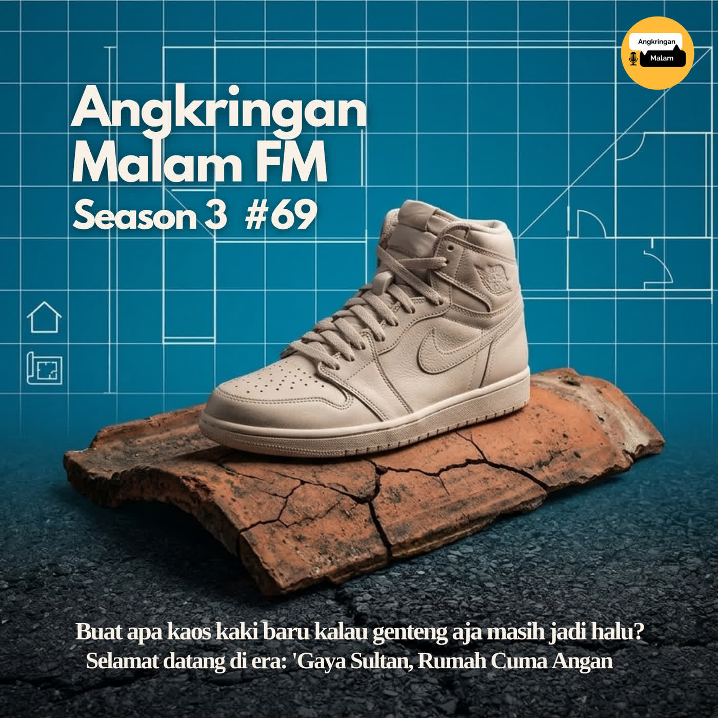 Buat apa kaos kaki baru kalau genteng aja masih jadi halu?  #69