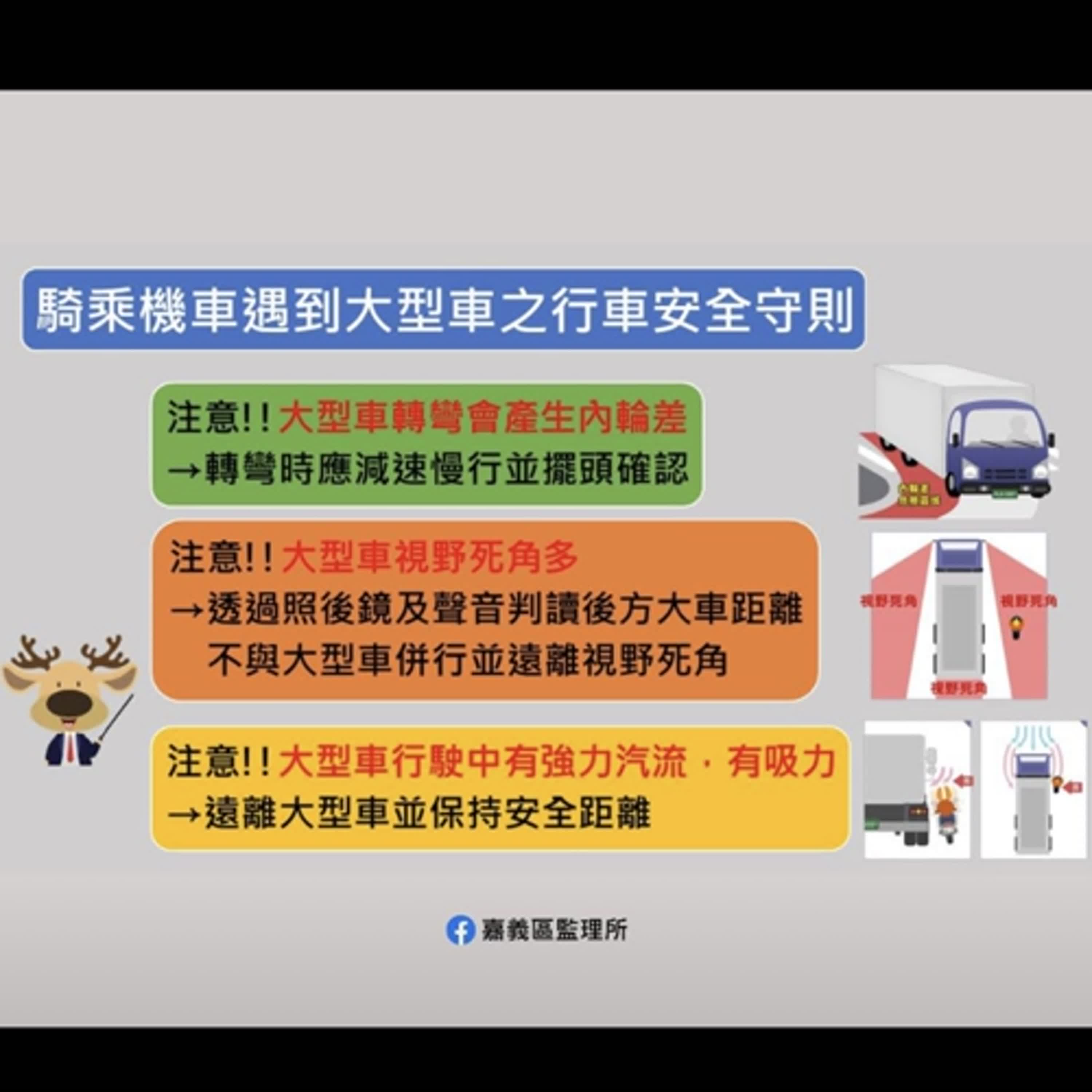 【監理資訊站】交通安全小知識 騎車安全保平安