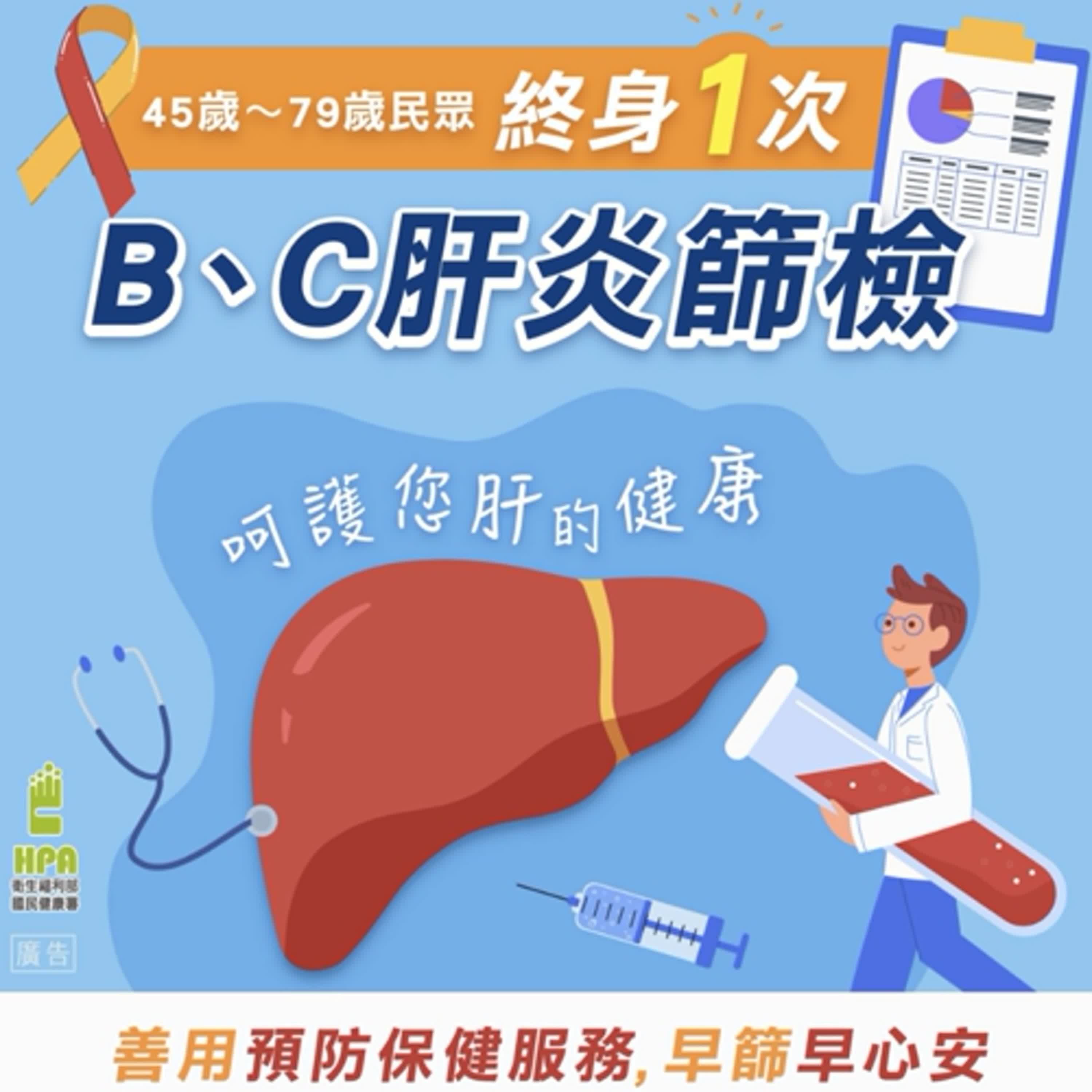 【健康小百科】肝炎篩檢與防治