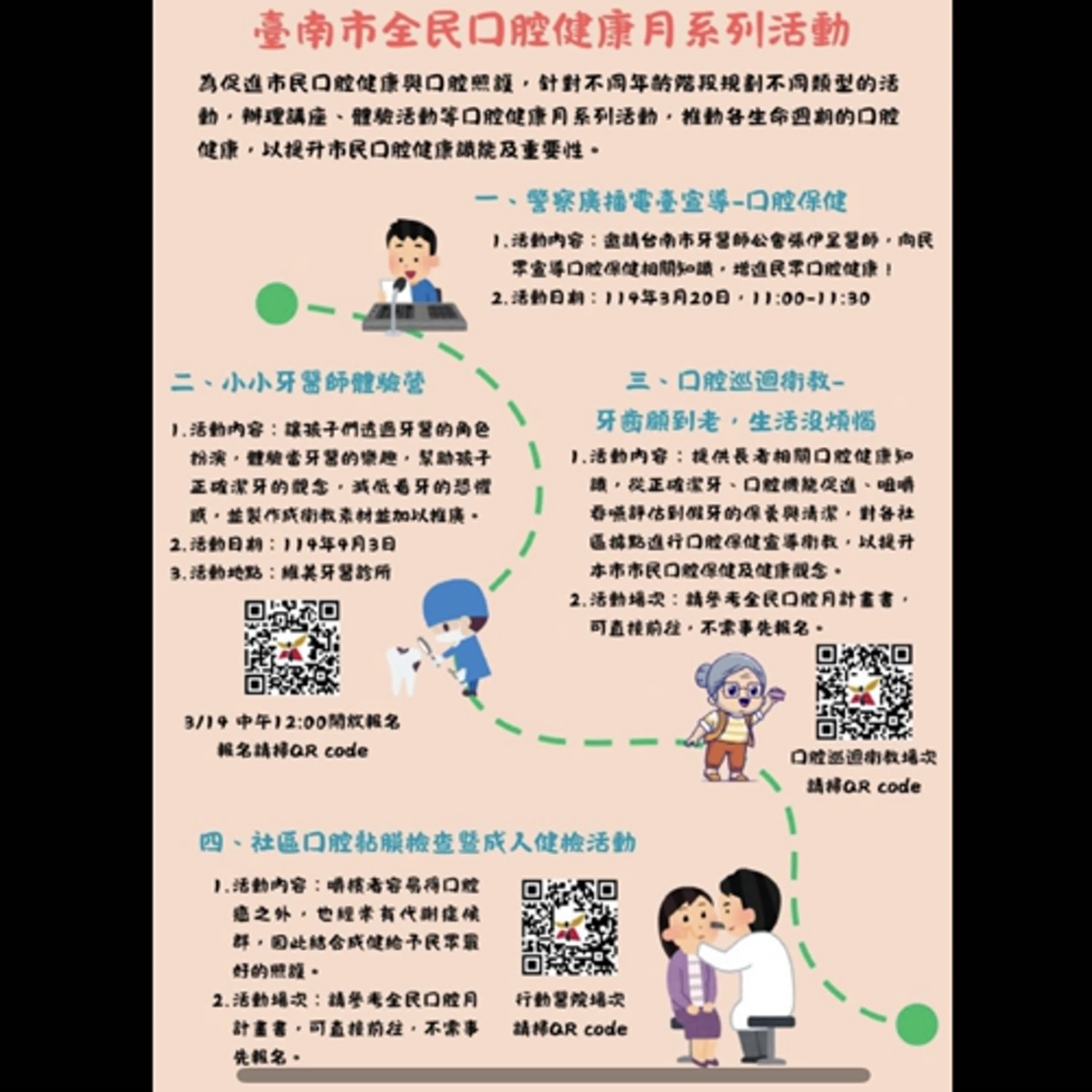 【健康小百科】你以為每天刷牙就夠乾淨了嗎？臺南市牙醫師公會張伊呈牙醫師教您促進口腔健康