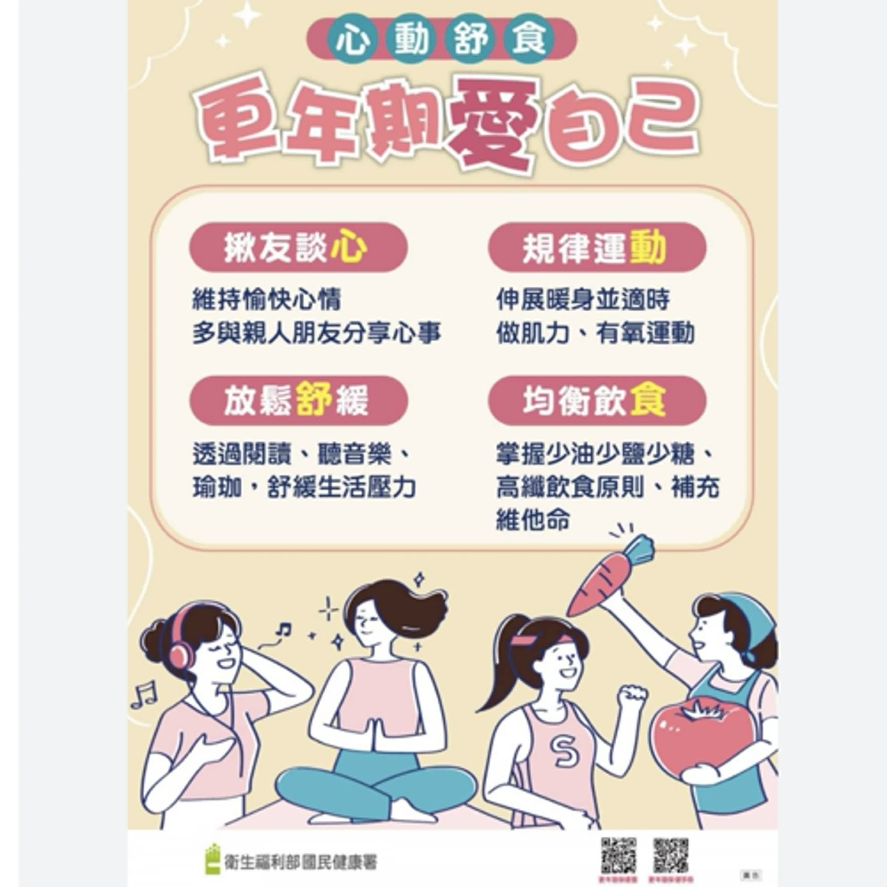【健康小百科】男生女生都有更年期 護理師淺談更年期保健