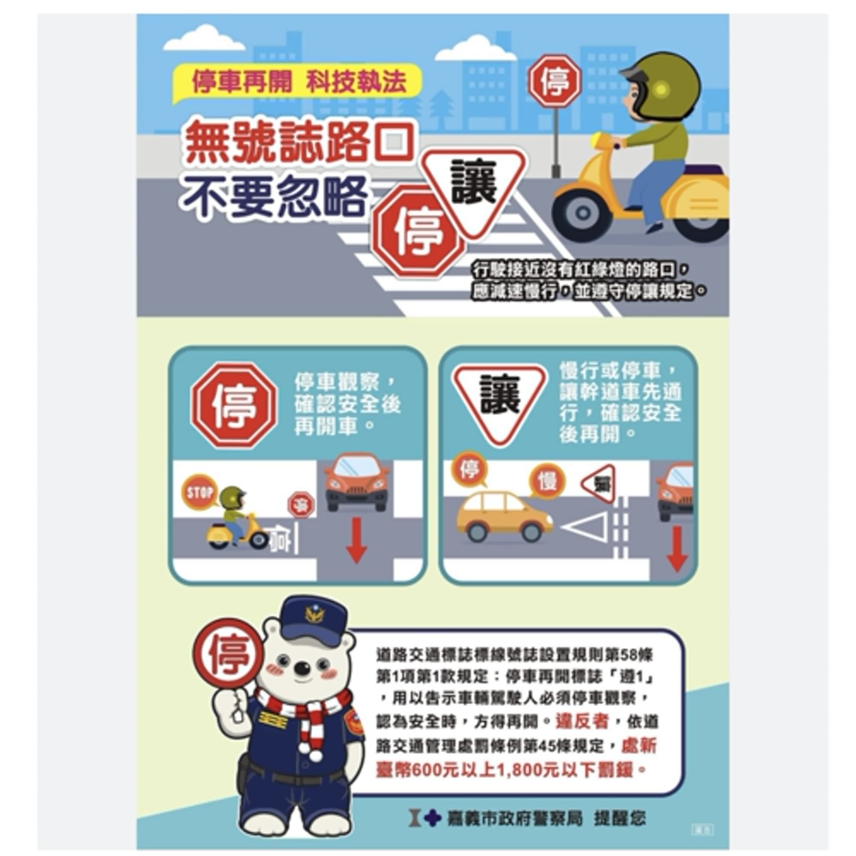 【警廣服務中心】嘉義市路口科技執法與交通安全提升