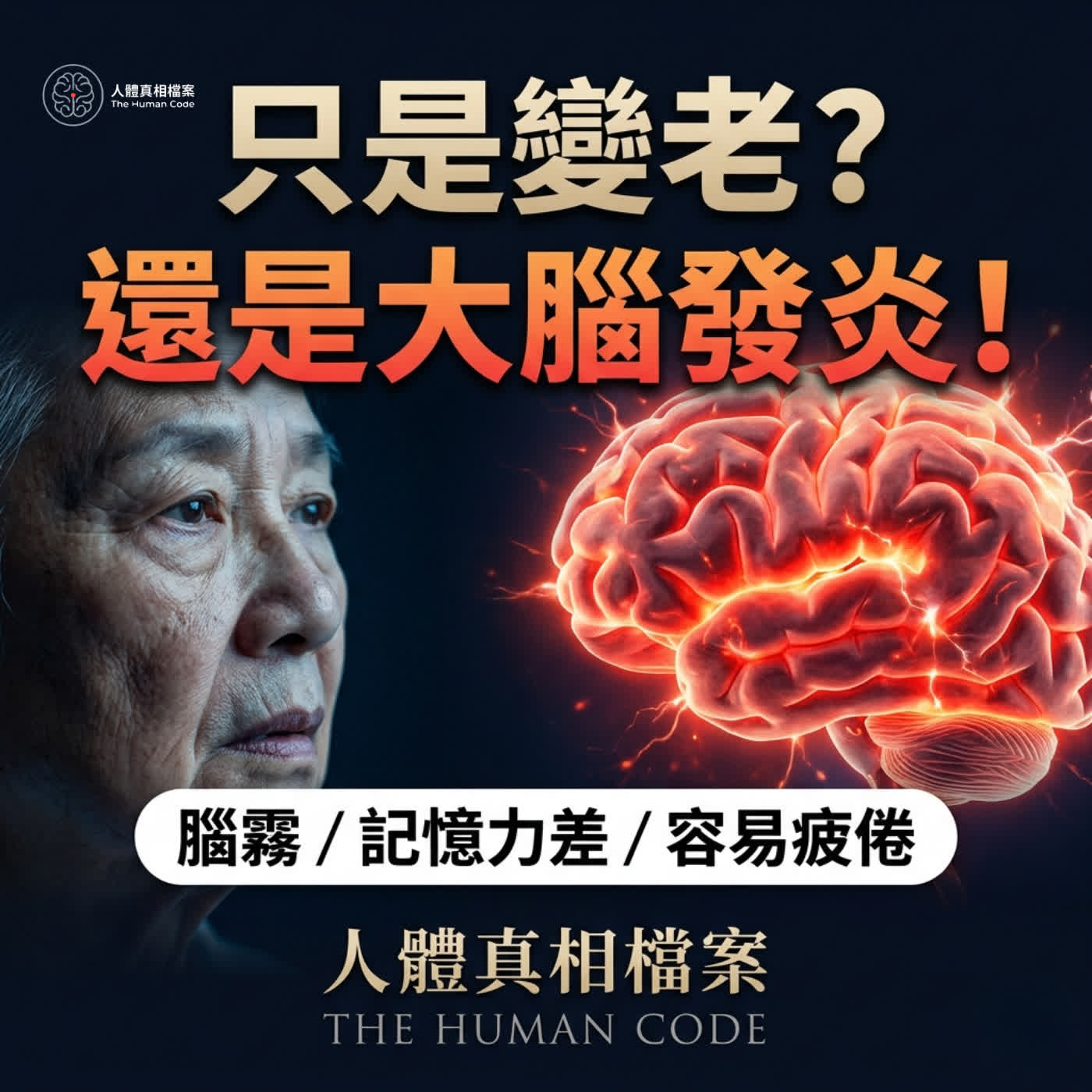不是老化，是大腦發炎：記憶力下降、腦霧與疲倦背後的原因 episode artwork