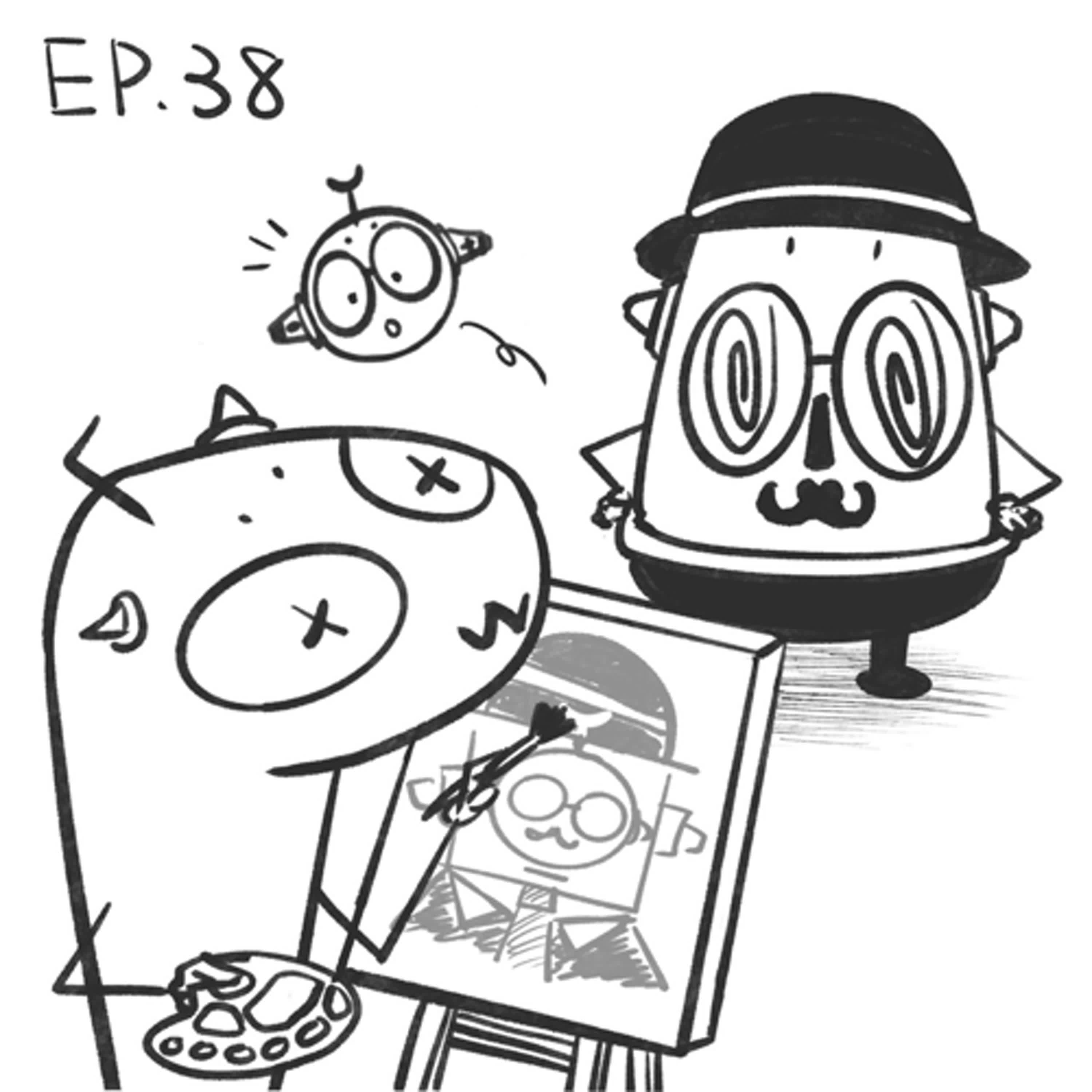 閒聊宇宙間-EP.38_畫布上的靈感與趣事 閒聊宇宙間-EP.38_畫布上的靈感與趣事