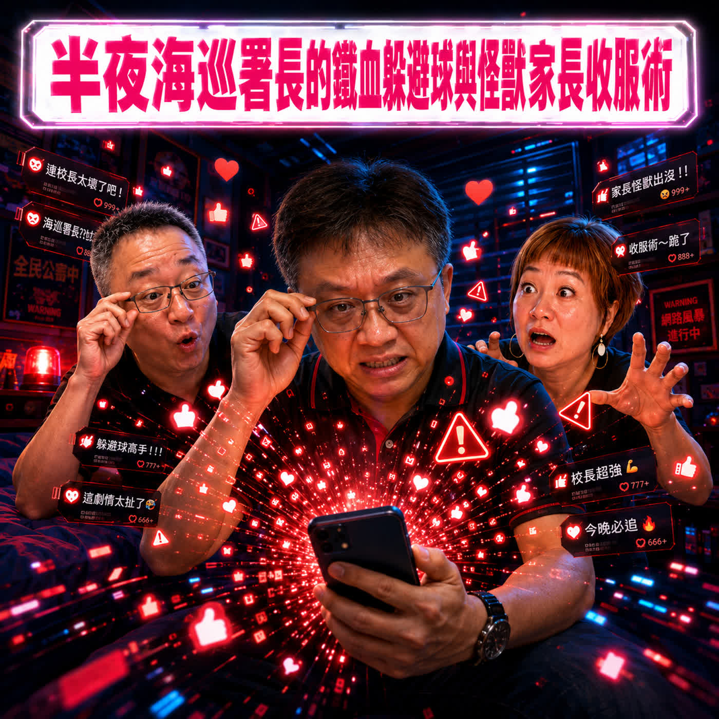 半夜海巡署長的鐵血躲避球與怪獸家長收服術 episode artwork