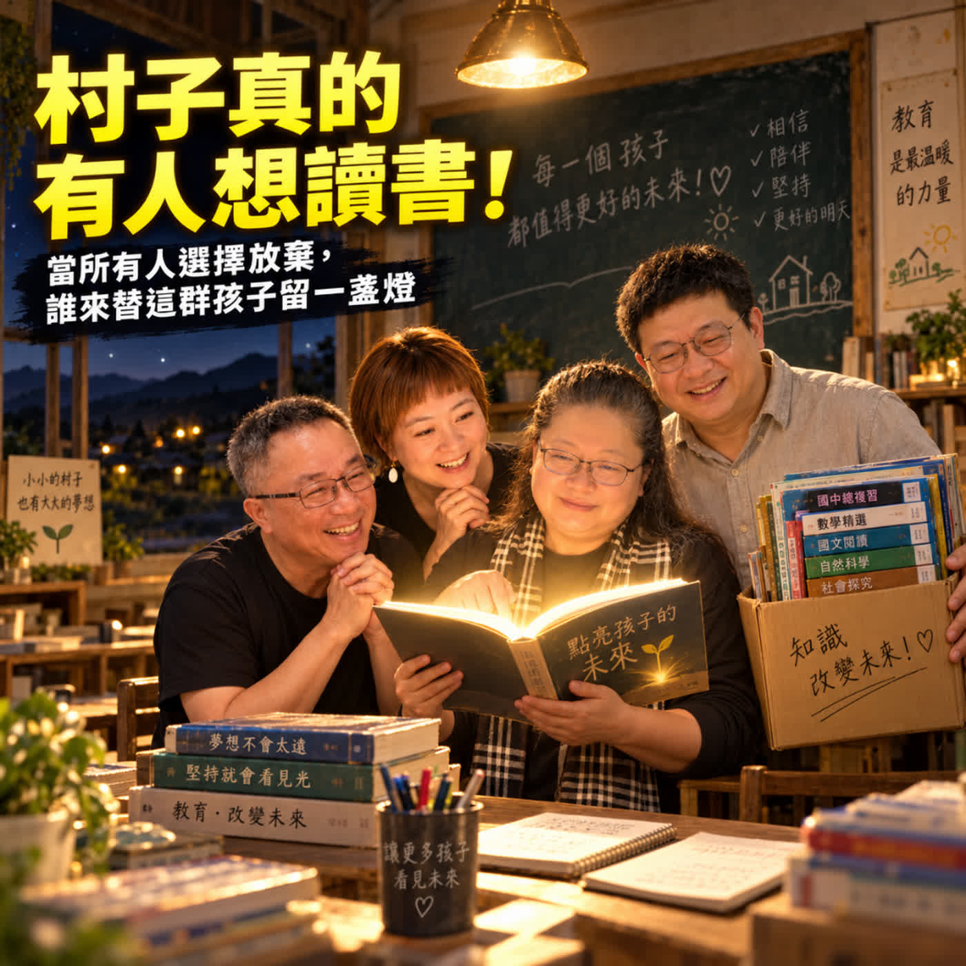 村子真的有人想讀書：當所有人選擇放棄，誰來替這群孩子留一盞燈 episode artwork
