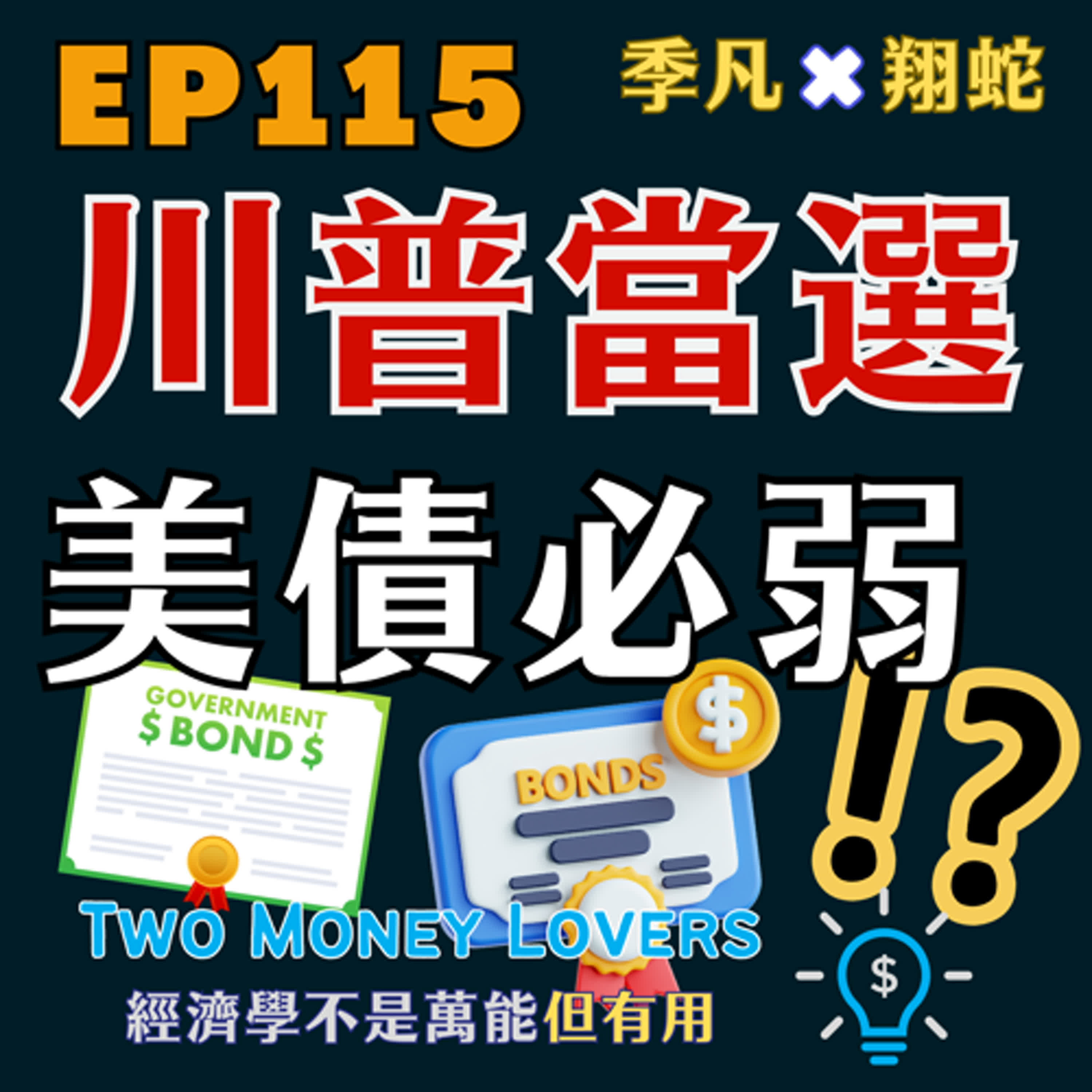 EP115 為什麼川普當選，美債走弱是必然？什麼是經常帳 (Current Account) ？什麼是金融帳 (Financial Account) ？