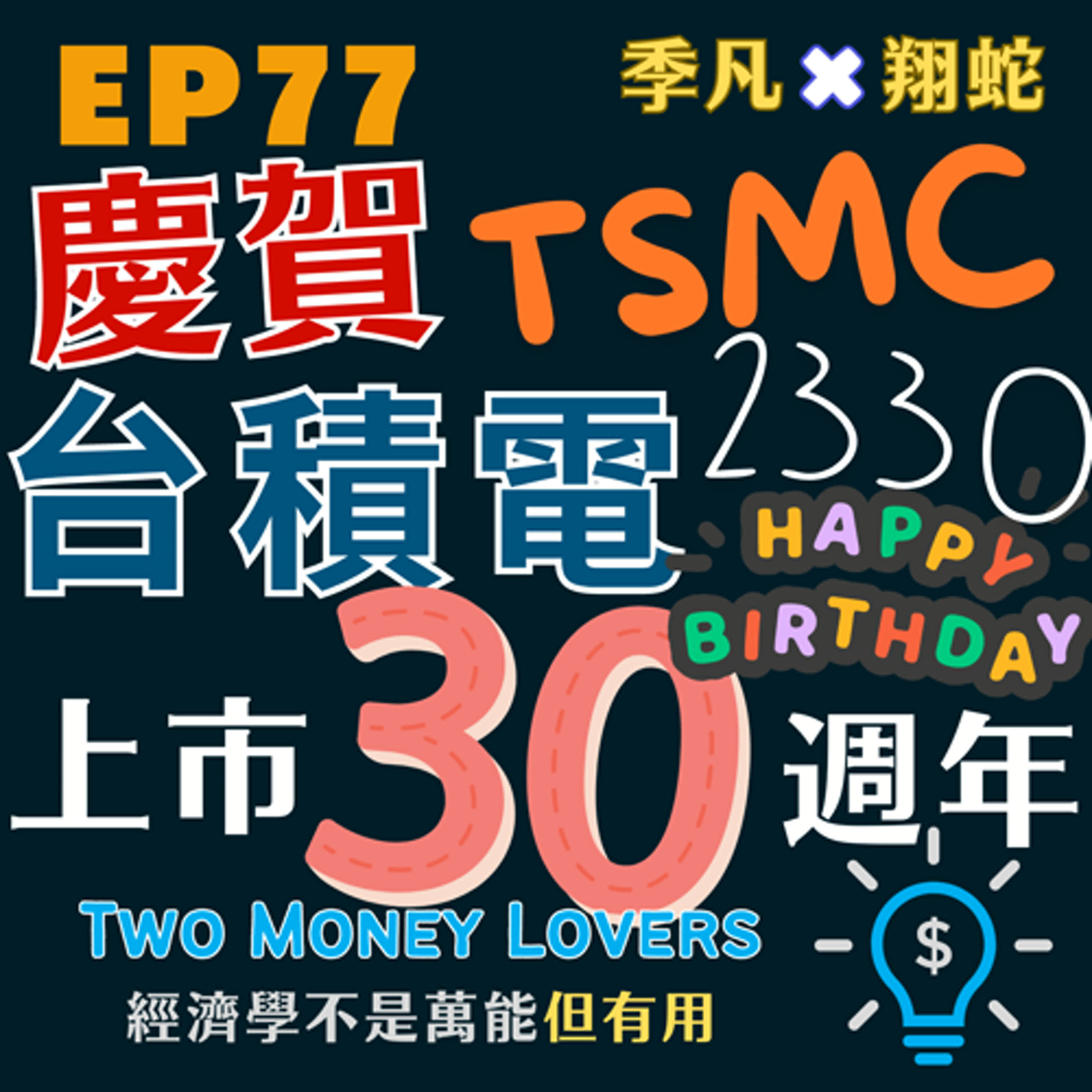 EP77 慶賀臺積電上市 30 週年！這 30 年來賺了幾倍？ 算給你聽！