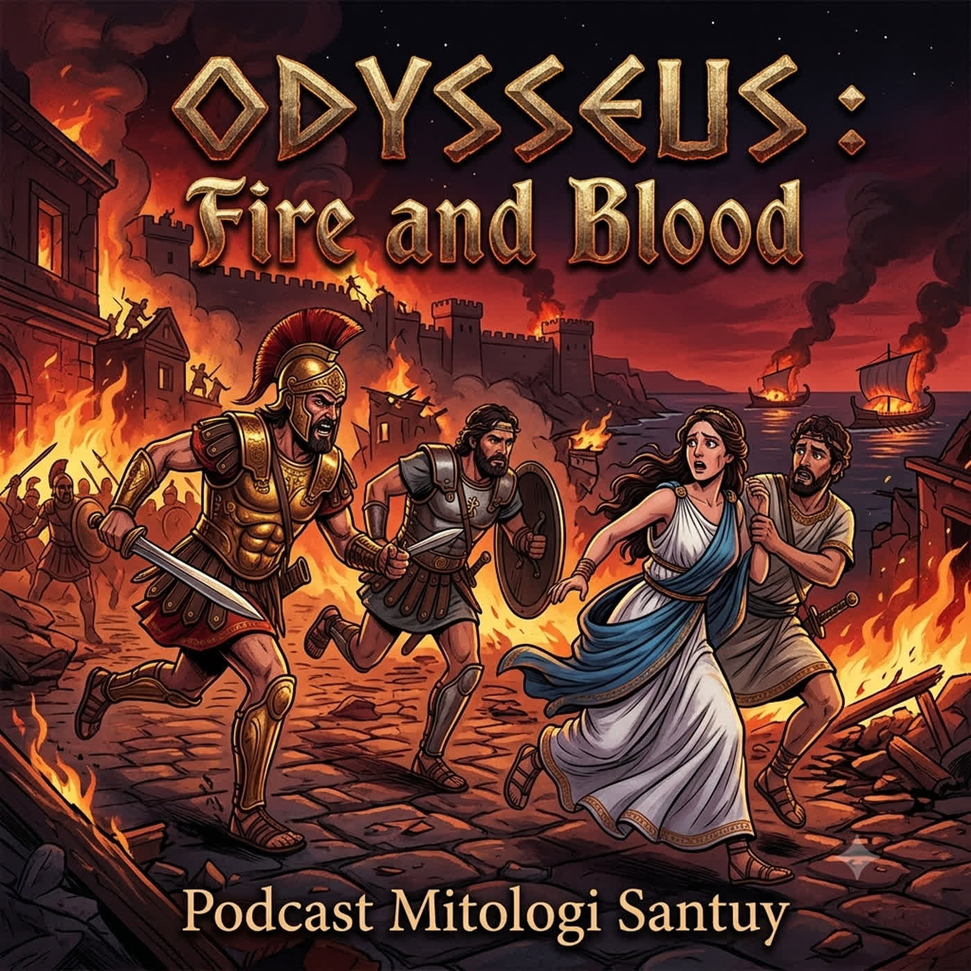 Odysseus : Fire & Blood