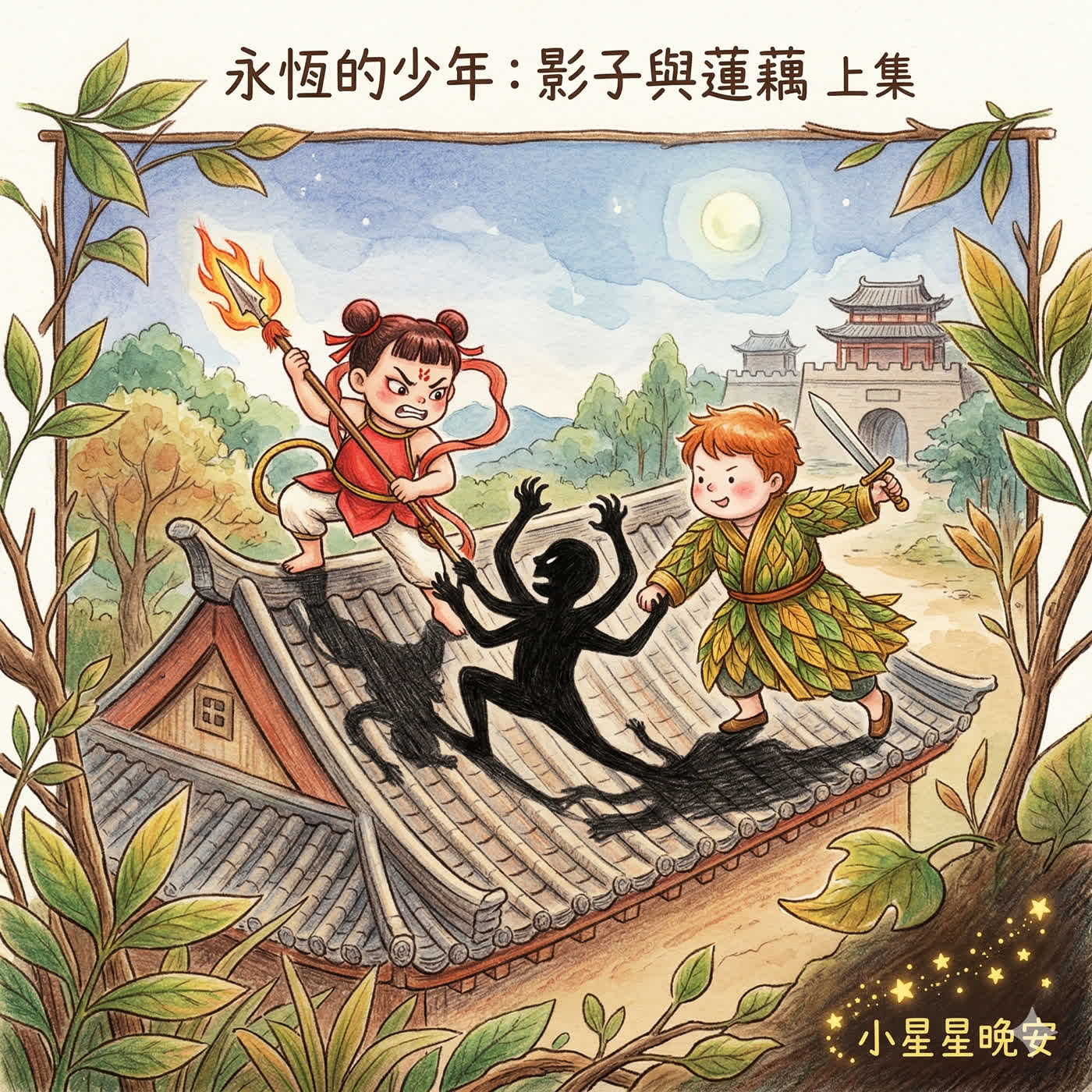 品格故事快樂充電站-4-1-1童話故事大亂鬥-永恆少年的對決:影子與蓮藕 (上集) episode artwork
