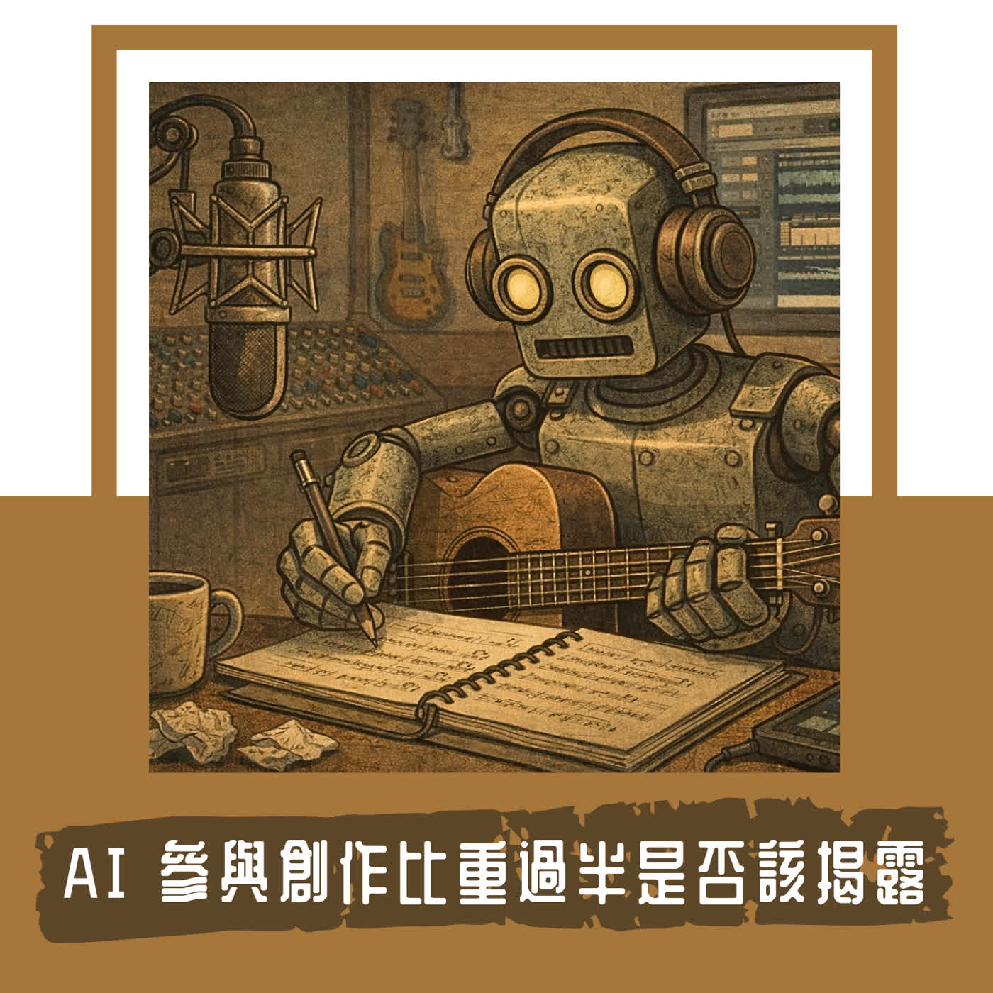 Ep. 144｜郝景芳：新書有一半是 AI 寫作，而編輯完全沒看出來｜如果 AI 參與比重過半，出版社是否該揭露？ episode artwork