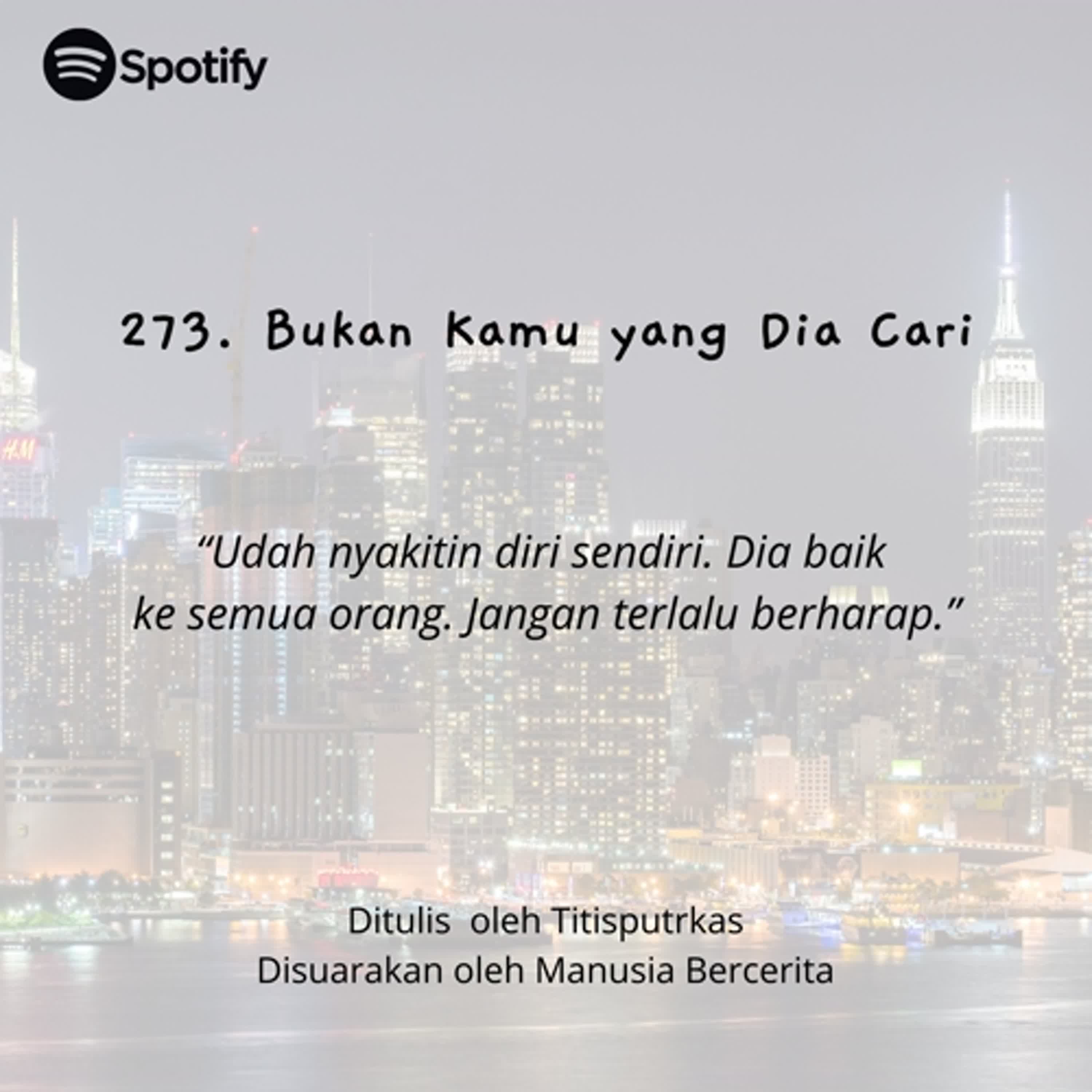 273. Bukan Kamu yang Dia Cari episode artwork