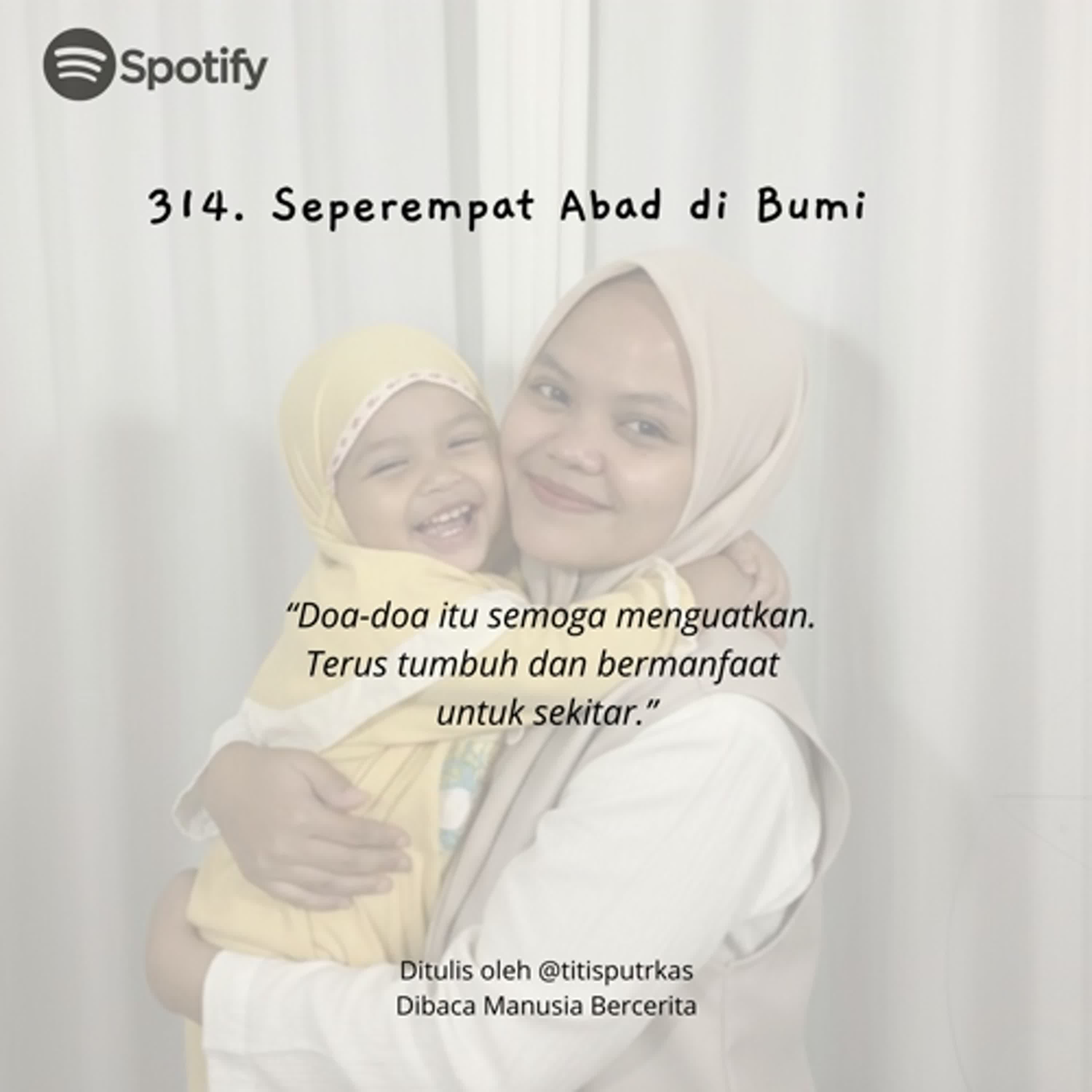 314. Seperempat Abad di Bumi