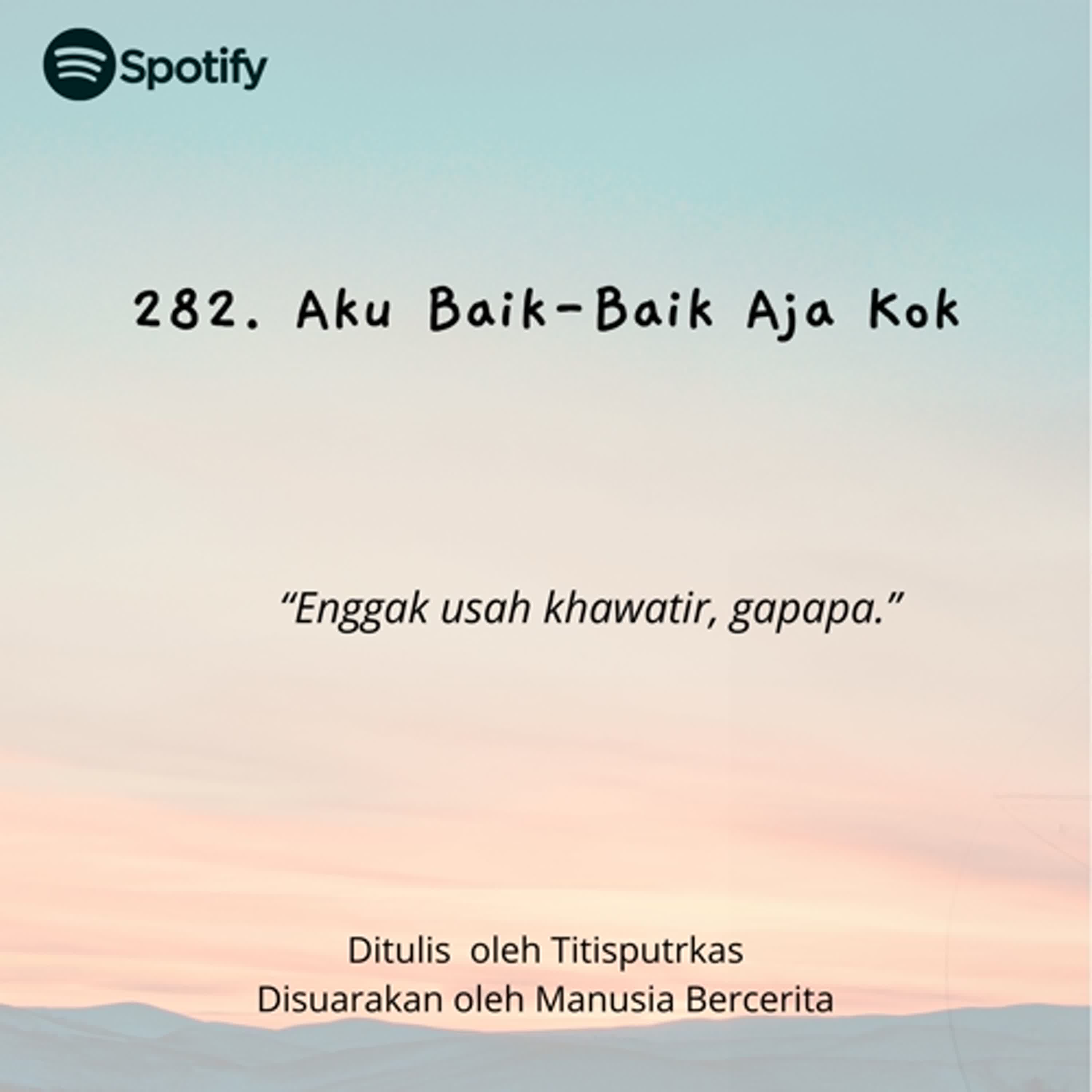 282. Aku Baik-Baik Aja Kok episode artwork