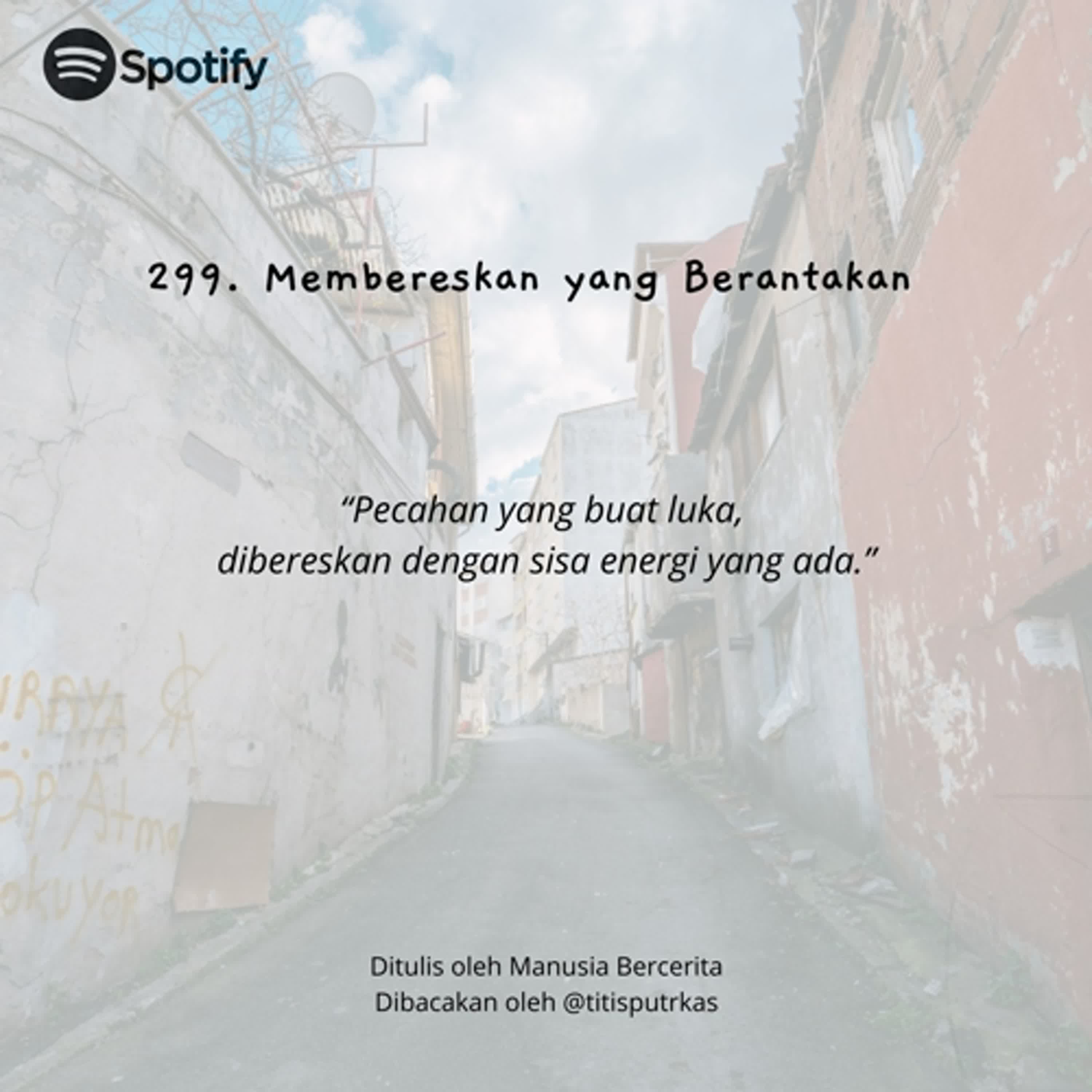 299. Membereskan yang Berantakan episode artwork
