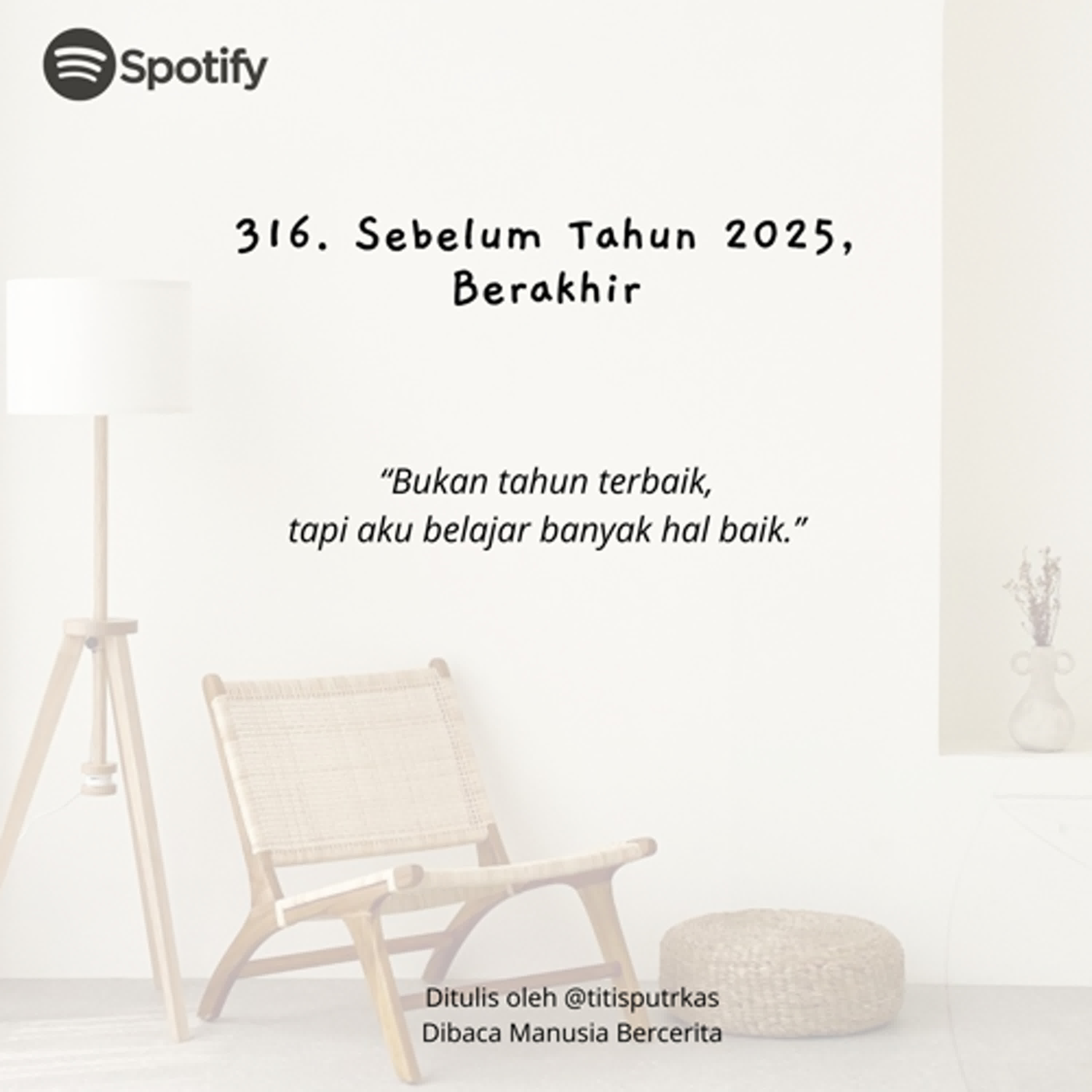 316. Sebelum Tahun 2025 Berakhir