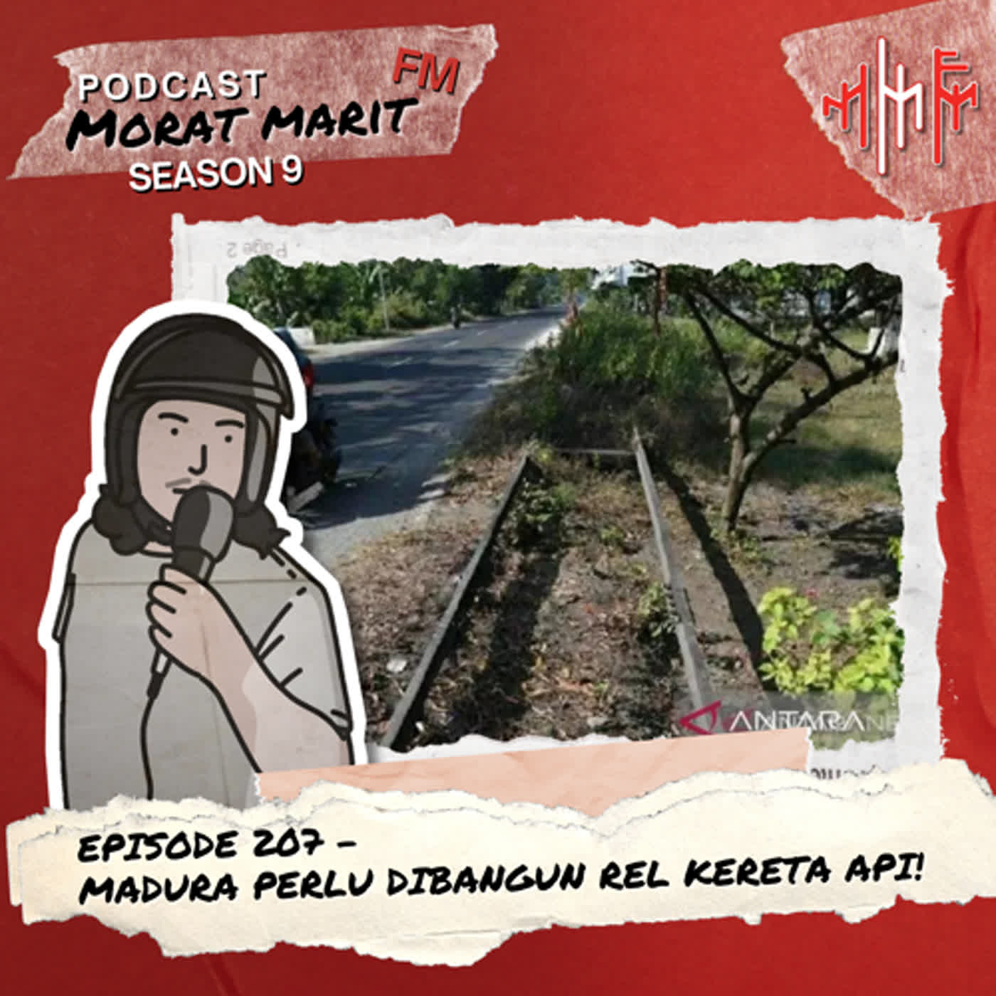 EPS.207 - MADURA PERLU DIBANGUN REL KERETA API episode artwork