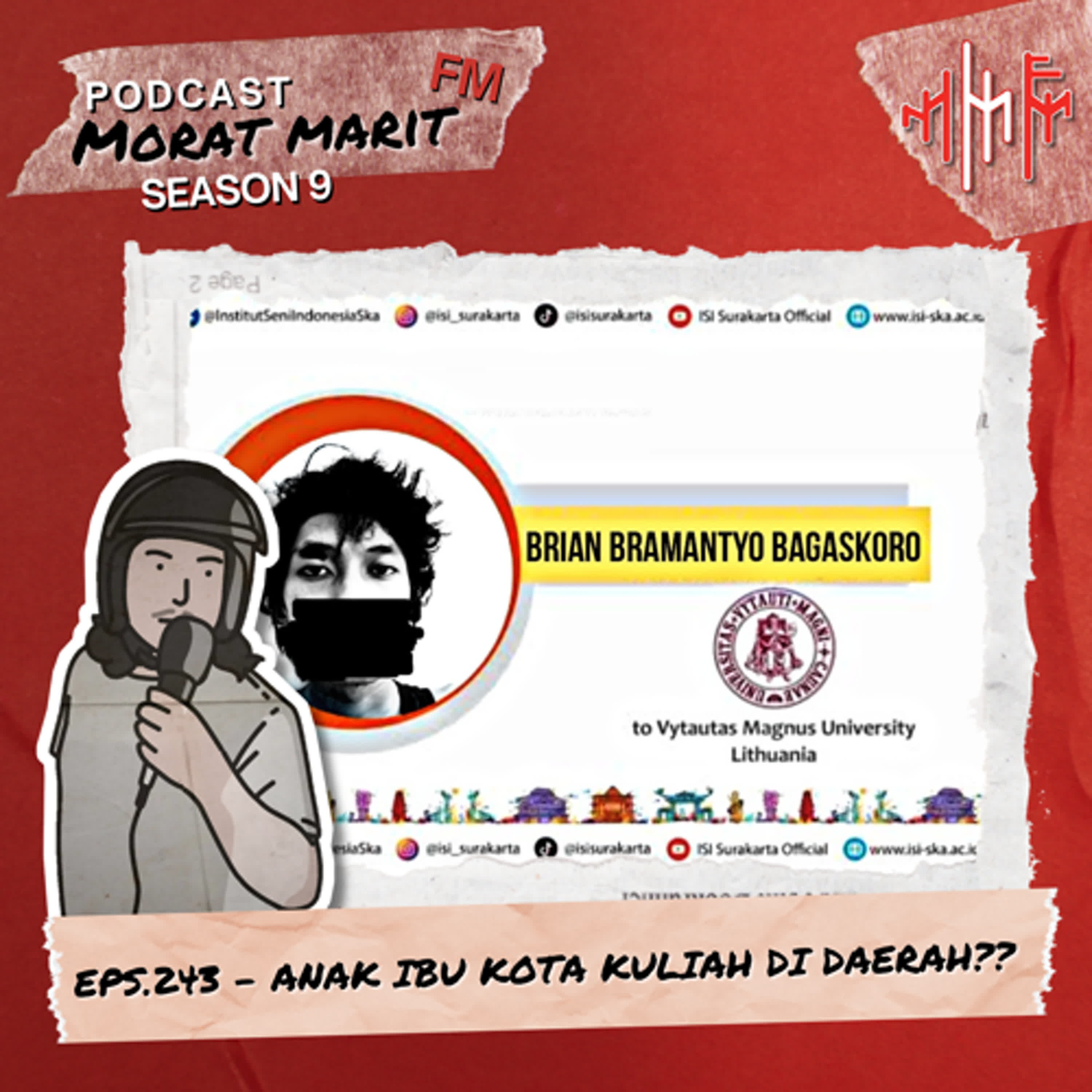 EPS.243 - ANAK IBU KOTA KULIAH DI DAERAH?? episode artwork