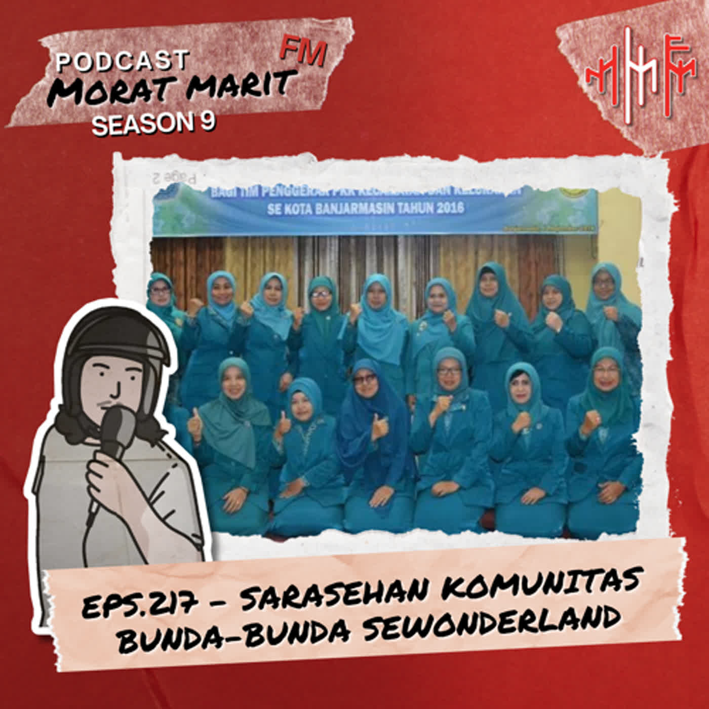 EPS.217 - SARASEHAN KOMUNITAS BUNDA BUNDA SEWONDERLAND episode artwork