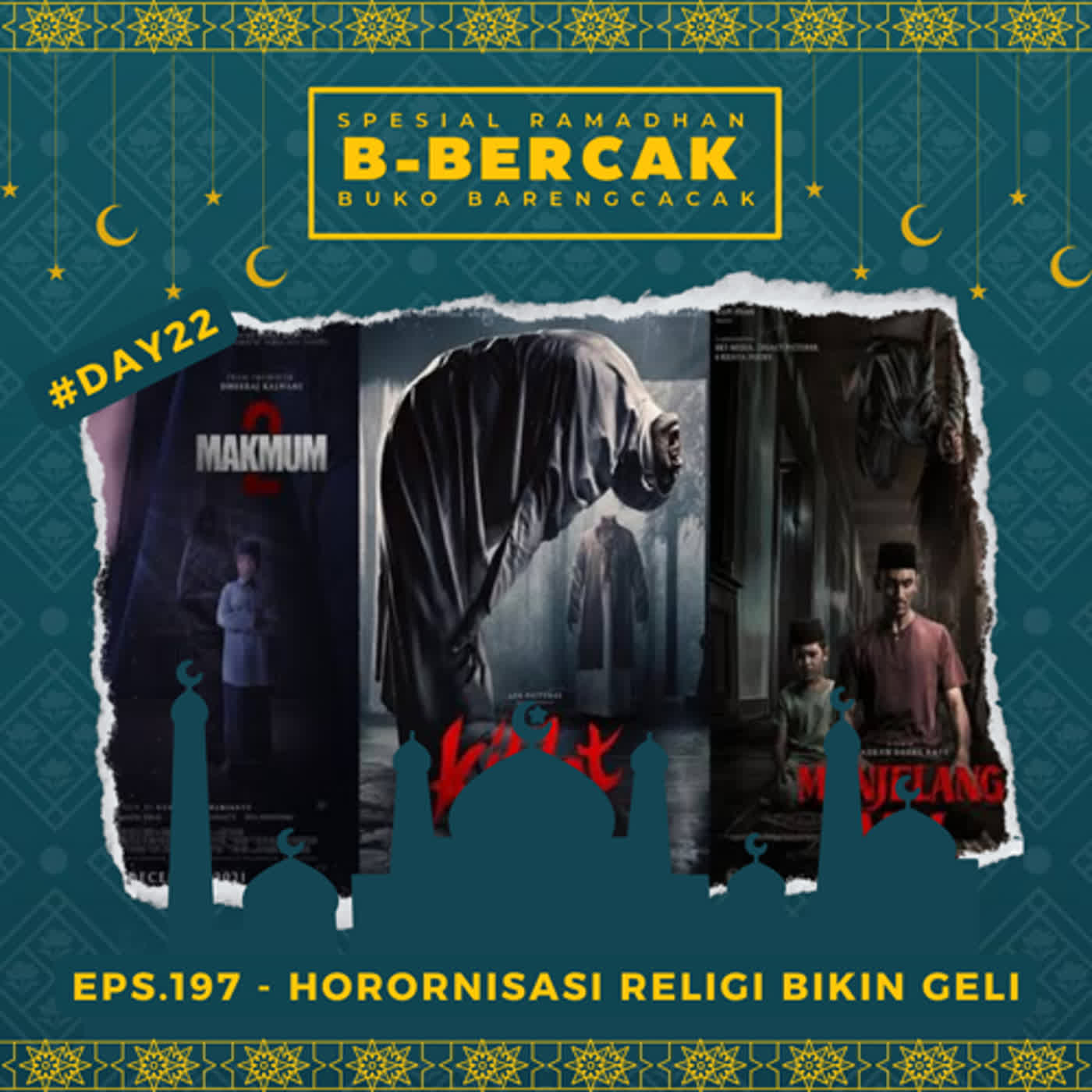 EPS.197 - HORORNISASI RELIGI BIKIN GELI episode artwork