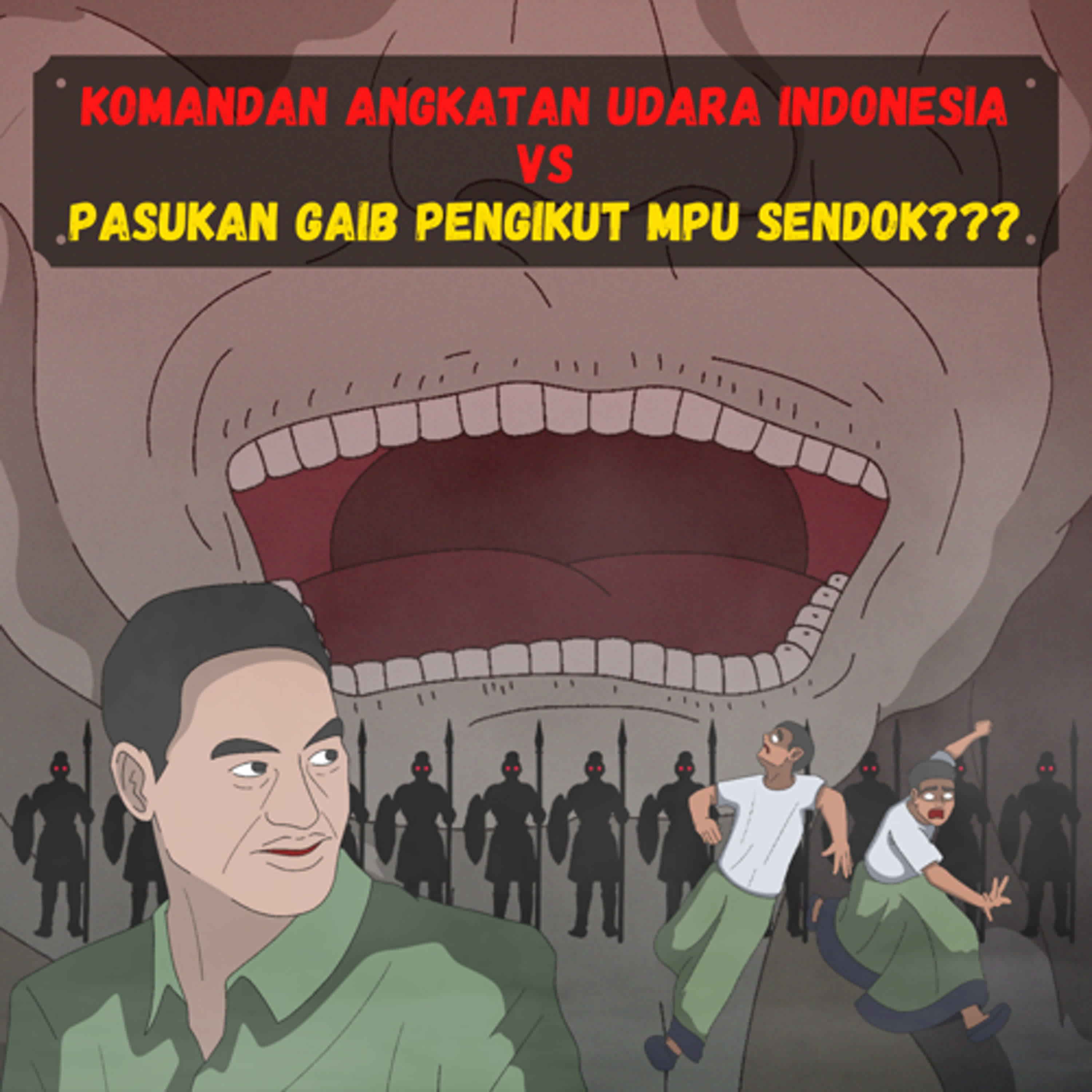 KETIKA KOMANDAN ANGKATAN UDARA INDONESIA MENGHADAPI PASUKAN GAIB PENGIKUT MPU SENDOK (sejarah seru)
