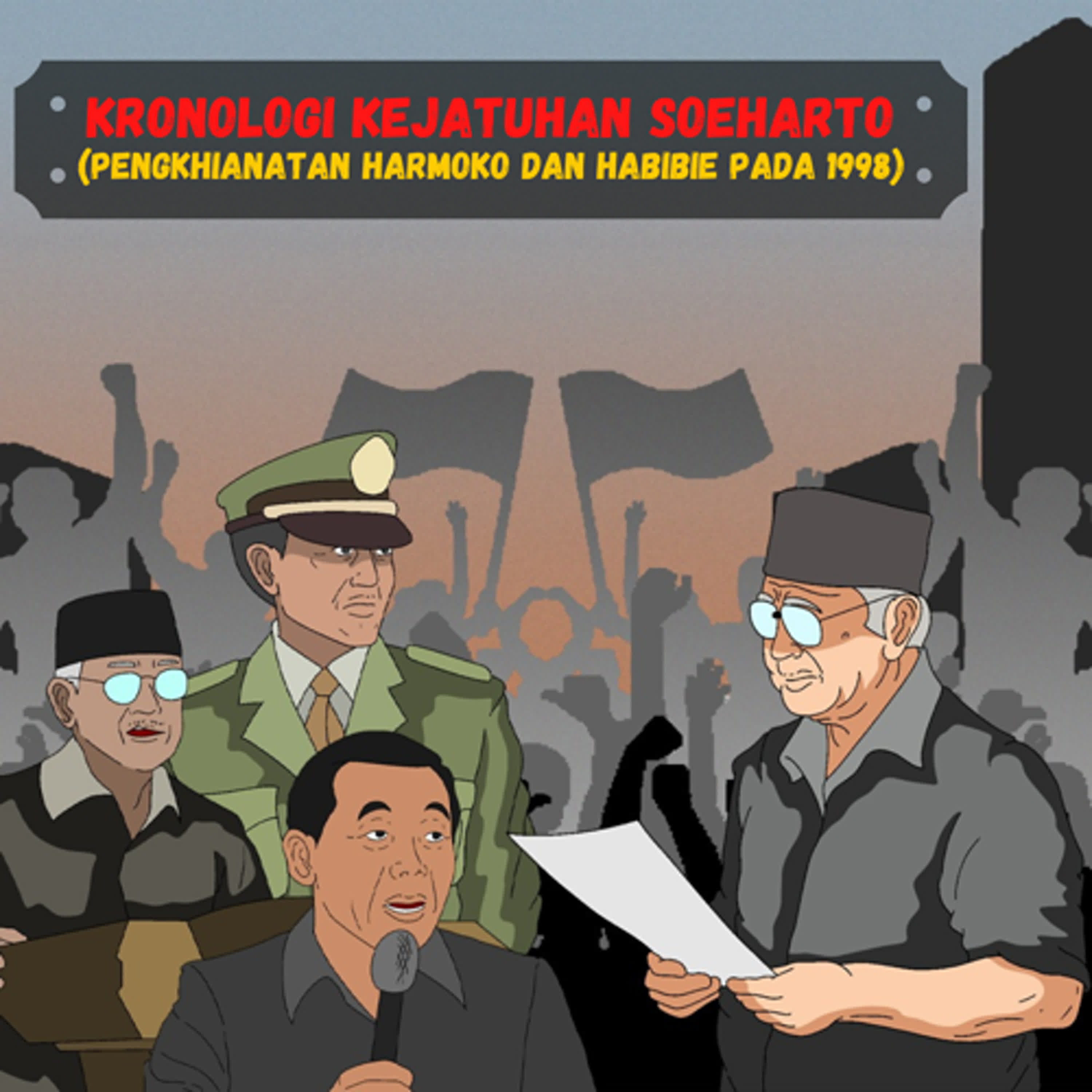 🔴 LIVE - Kronologi Kejatuhan Soeharto (Pengkhianatan Harmoko Dan Habibie pada 1998)