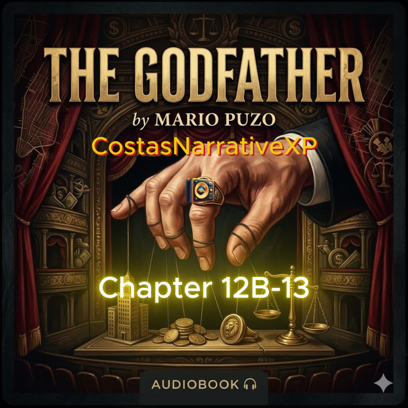 The Godfather by Mario Puzo Ch 12B-13 | CostasNarrativeXP episode artwork