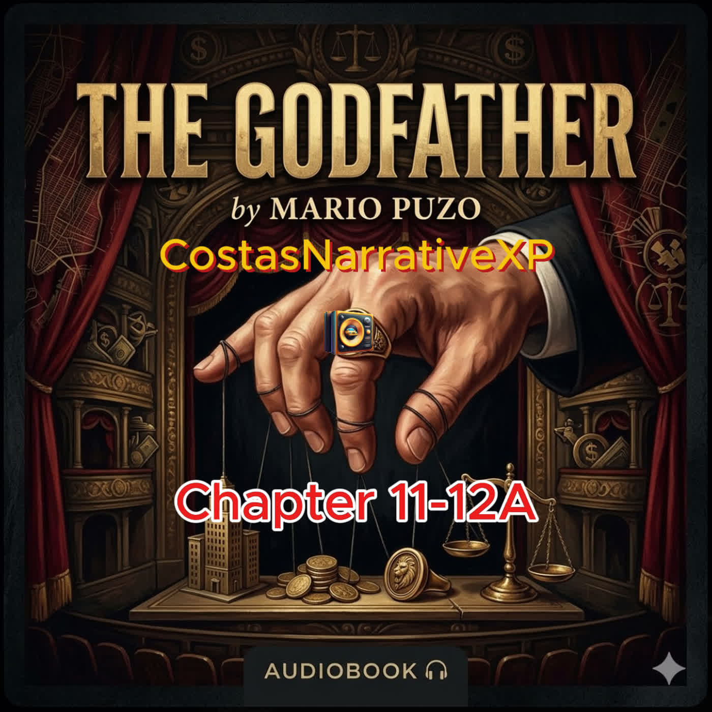 The Godfather by Mario Puzo Ch 11-12A | CostasNarrativeXP episode artwork