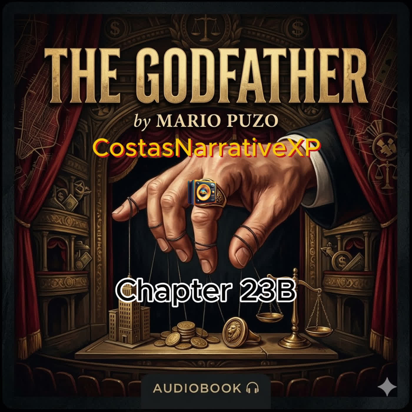 The Godfather by Mario Puzo Ch 23B | CostasNarrativeXP episode artwork