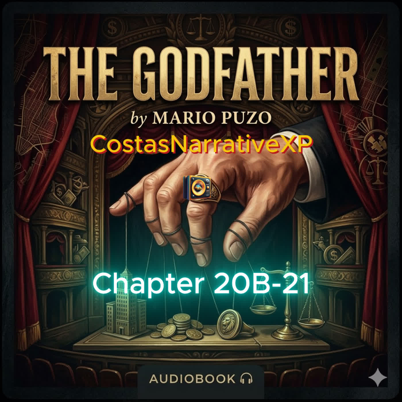 The Godfather by Mario Puzo Ch 20B-21 | CostasNarrativeXP episode artwork