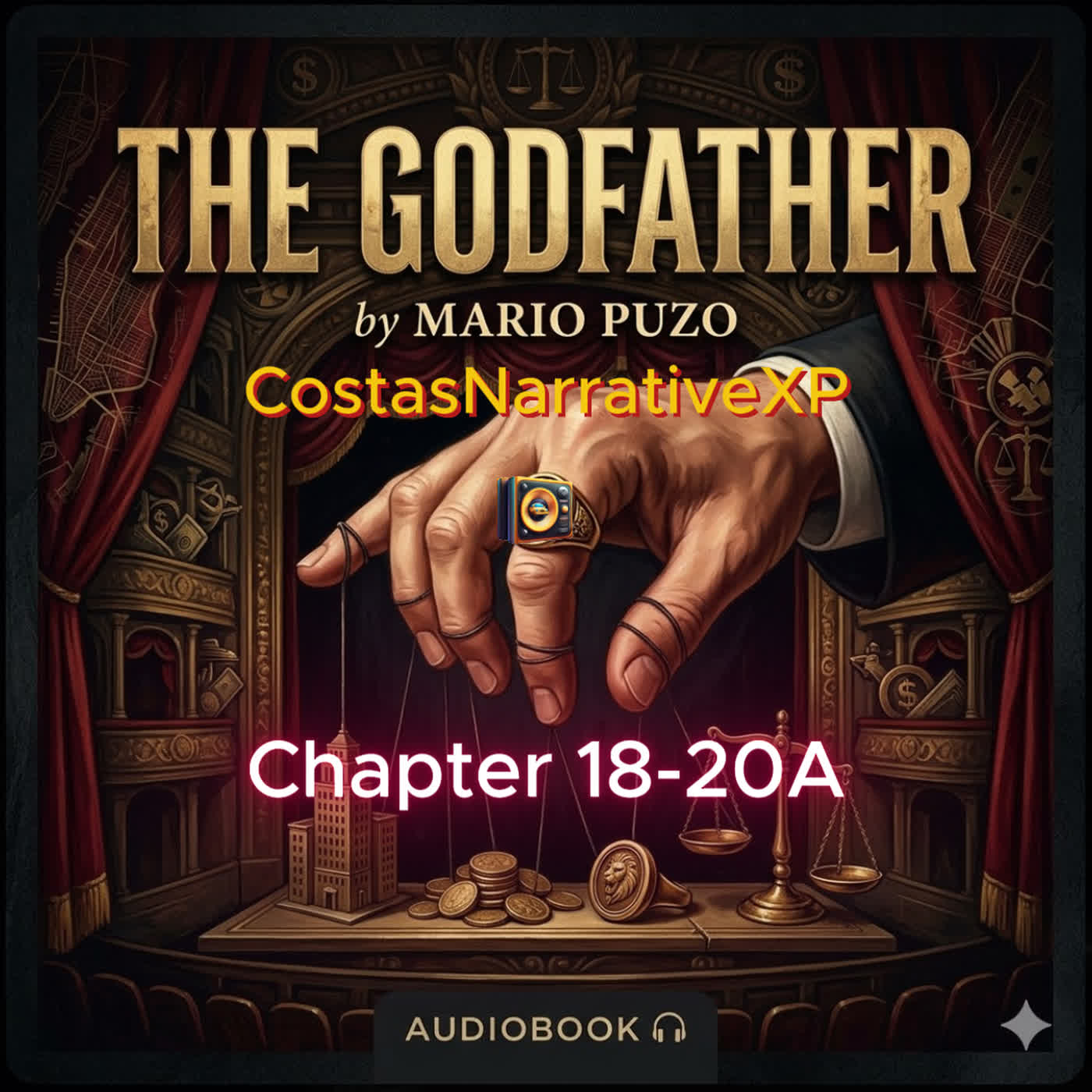 The Godfather by Mario Puzo Ch 18-20A | CostasNarrativeXP episode artwork
