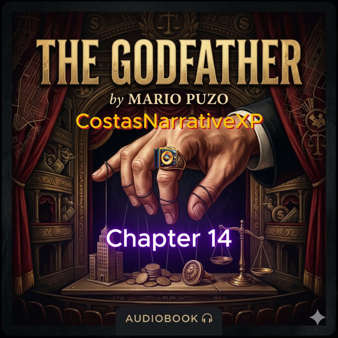 The Godfather by Mario Puzo Ch 14 | CostasNarrativeXP episode artwork