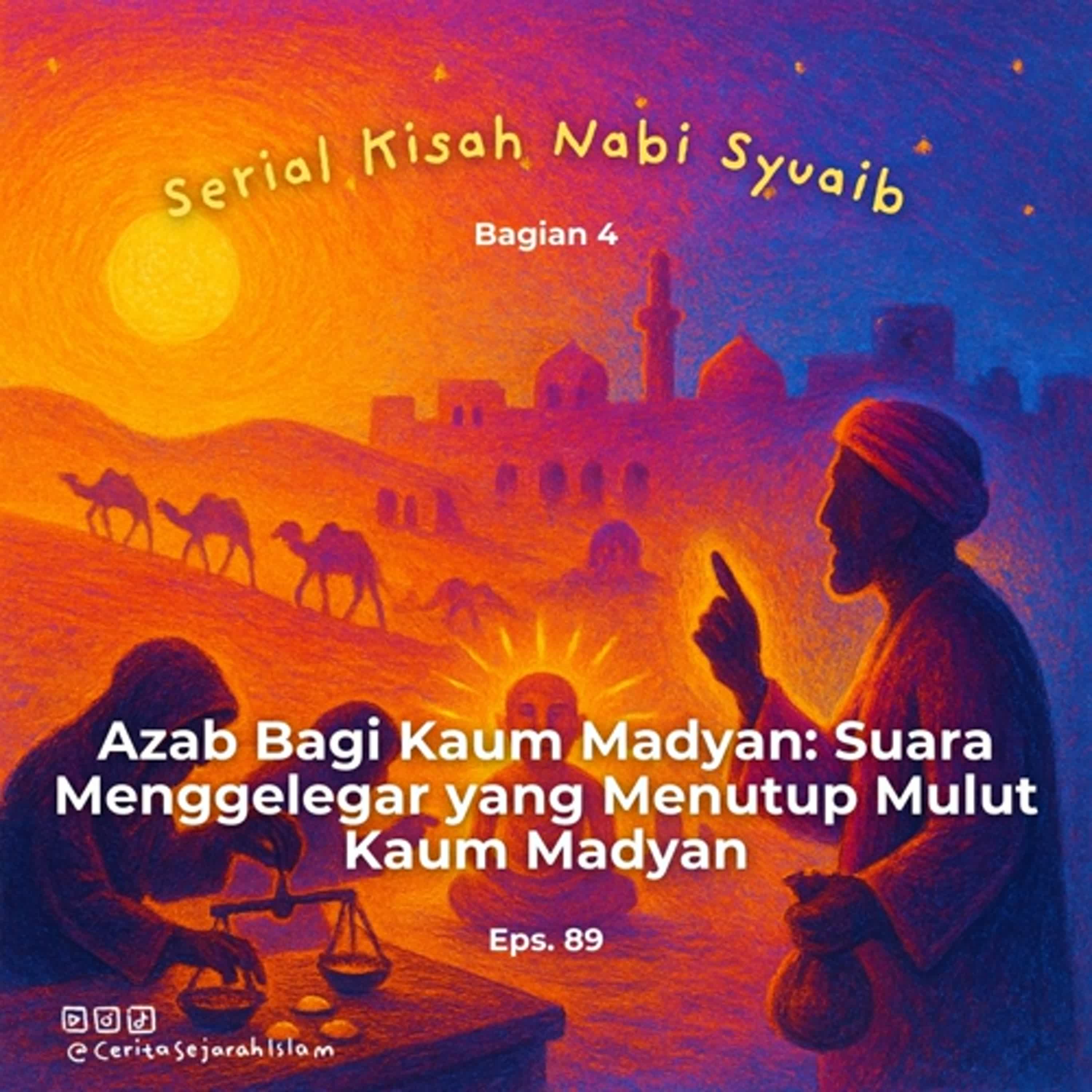 Cerita 89 : Azab Bagi Kaum Madyan: Suara Menggelegar yang Menutup Mulut Kaum Madyan