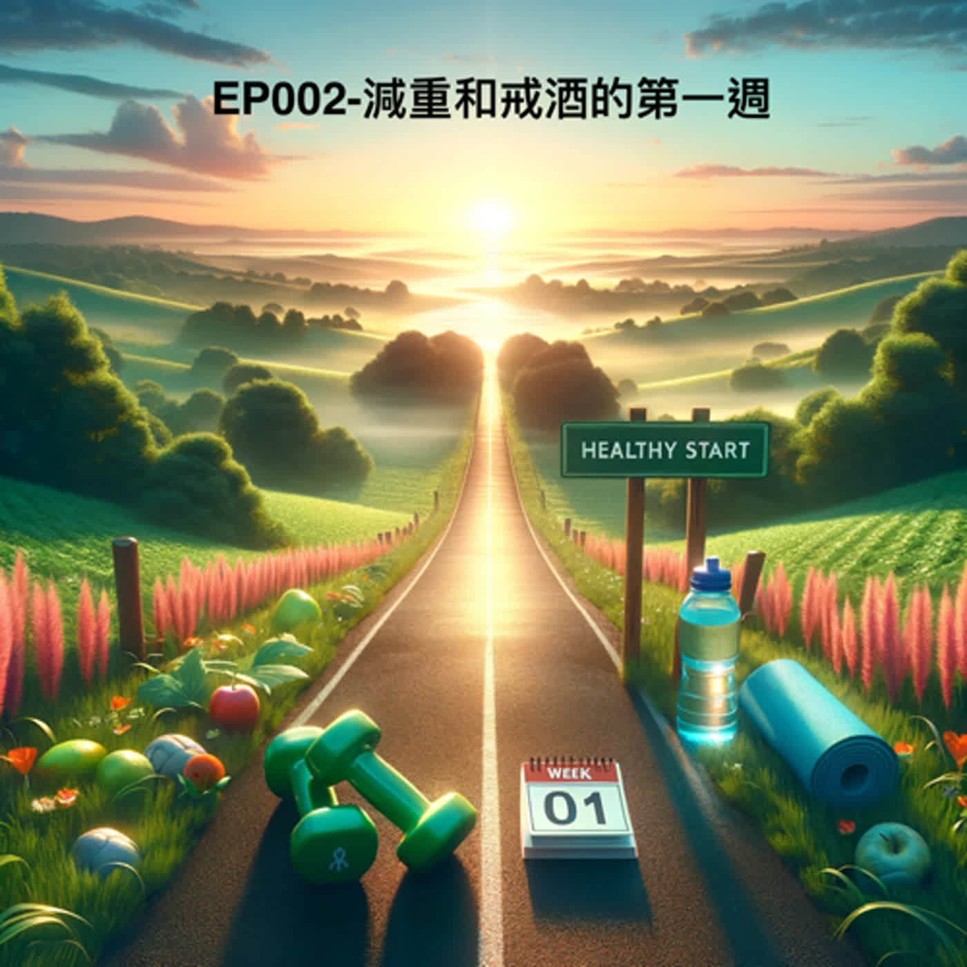 EP002 | 啟動挑戰！減重與戒酒的旅程第一週 episode artwork