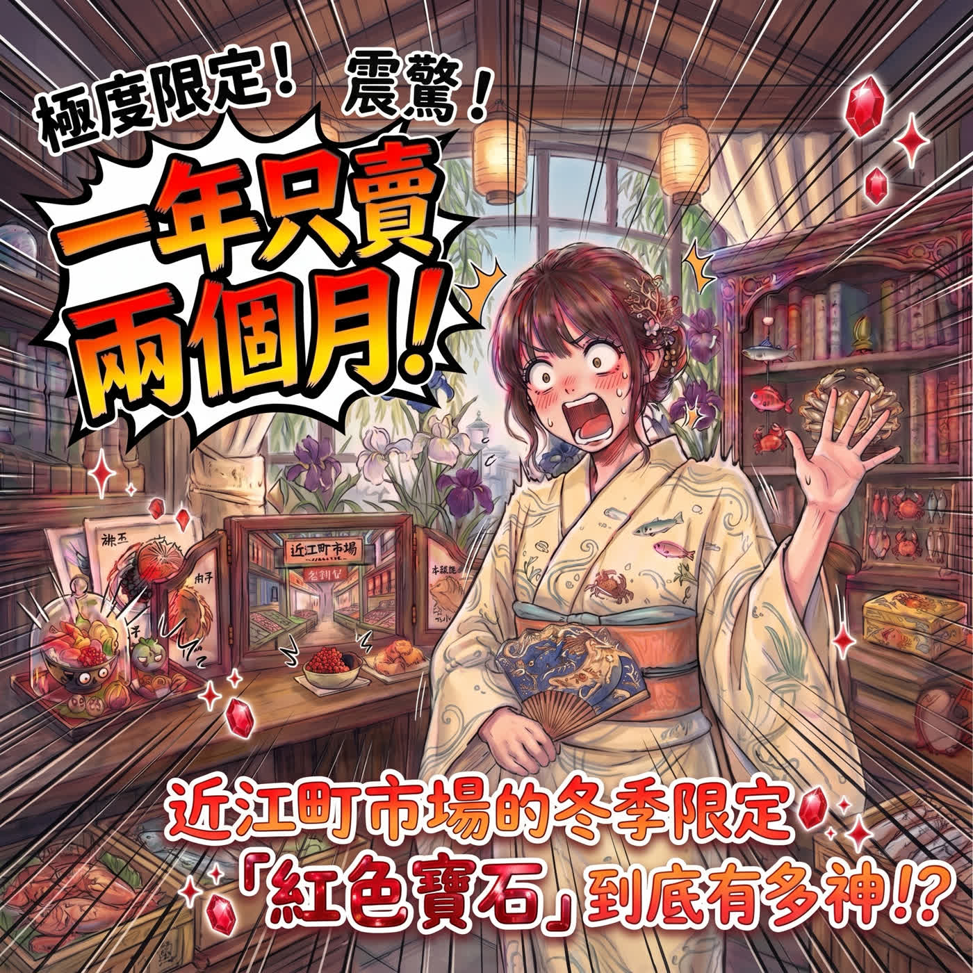 金澤篇EP08: 餓著肚子千萬別聽！直擊金澤人的廚房「近江町市場」，尋找冬季紅色寶石與浮誇海鮮丼！