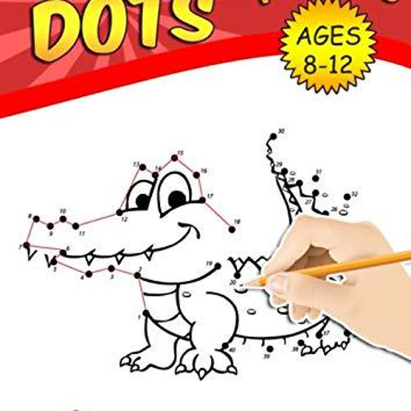 Dot to Dot Book for kids ages 8-12