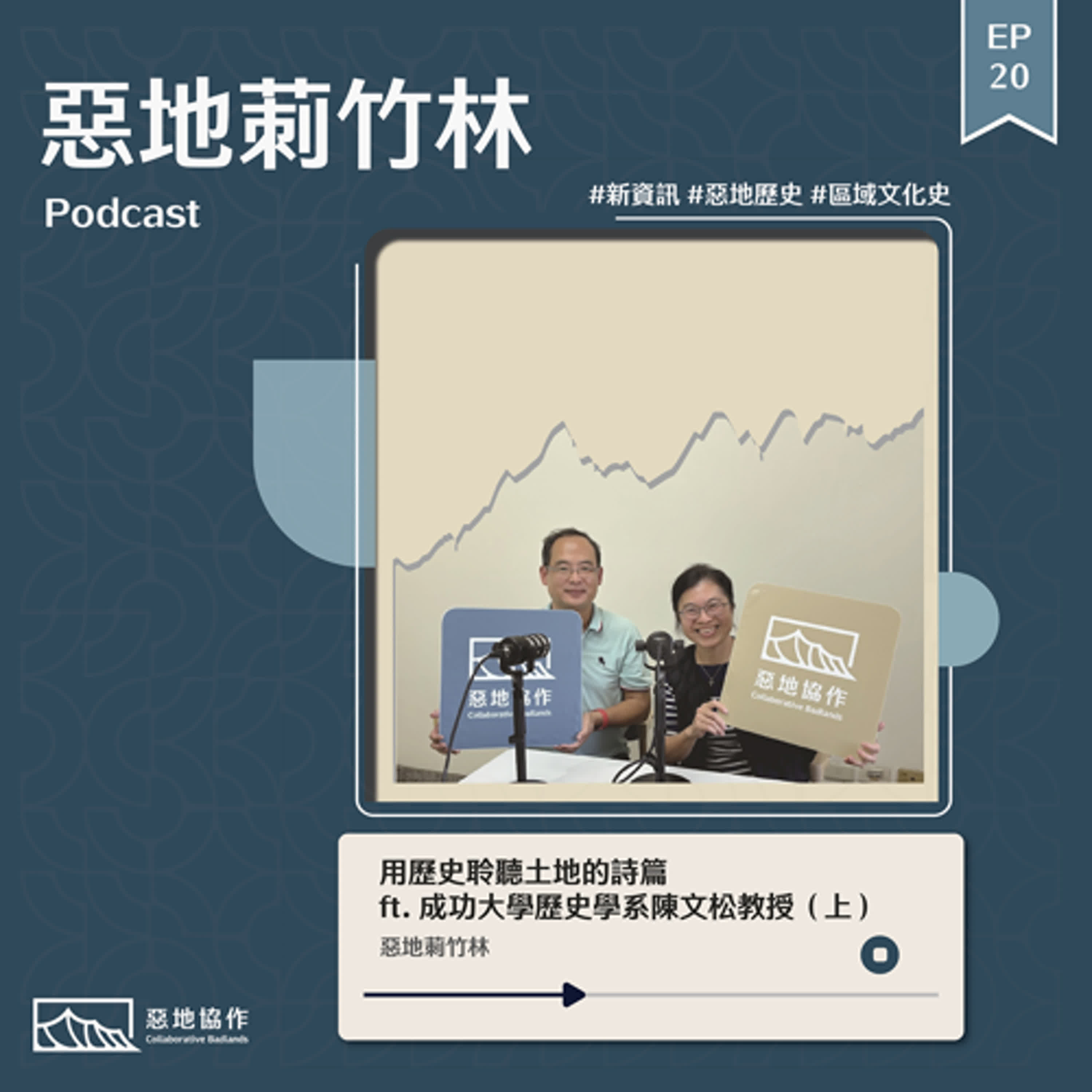 EP20 | 【用歷史聆聽土地的詩篇】 ft. 成功大學歷史學系陳文松教授（上）