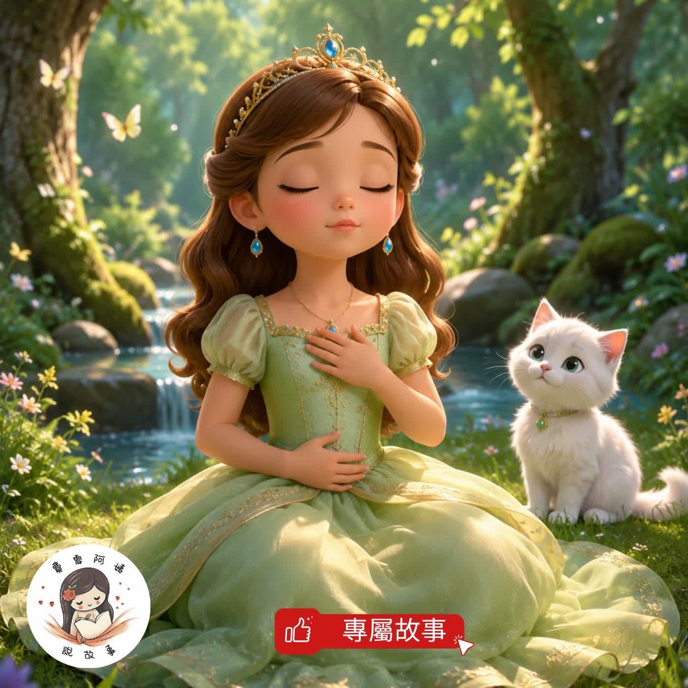 EP164 小壽星專屬故事《公主，是練習出來的》恆毅力｜鼻呼吸 舌頂上顎｜睡前放鬆引導｜睡前故事 episode artwork