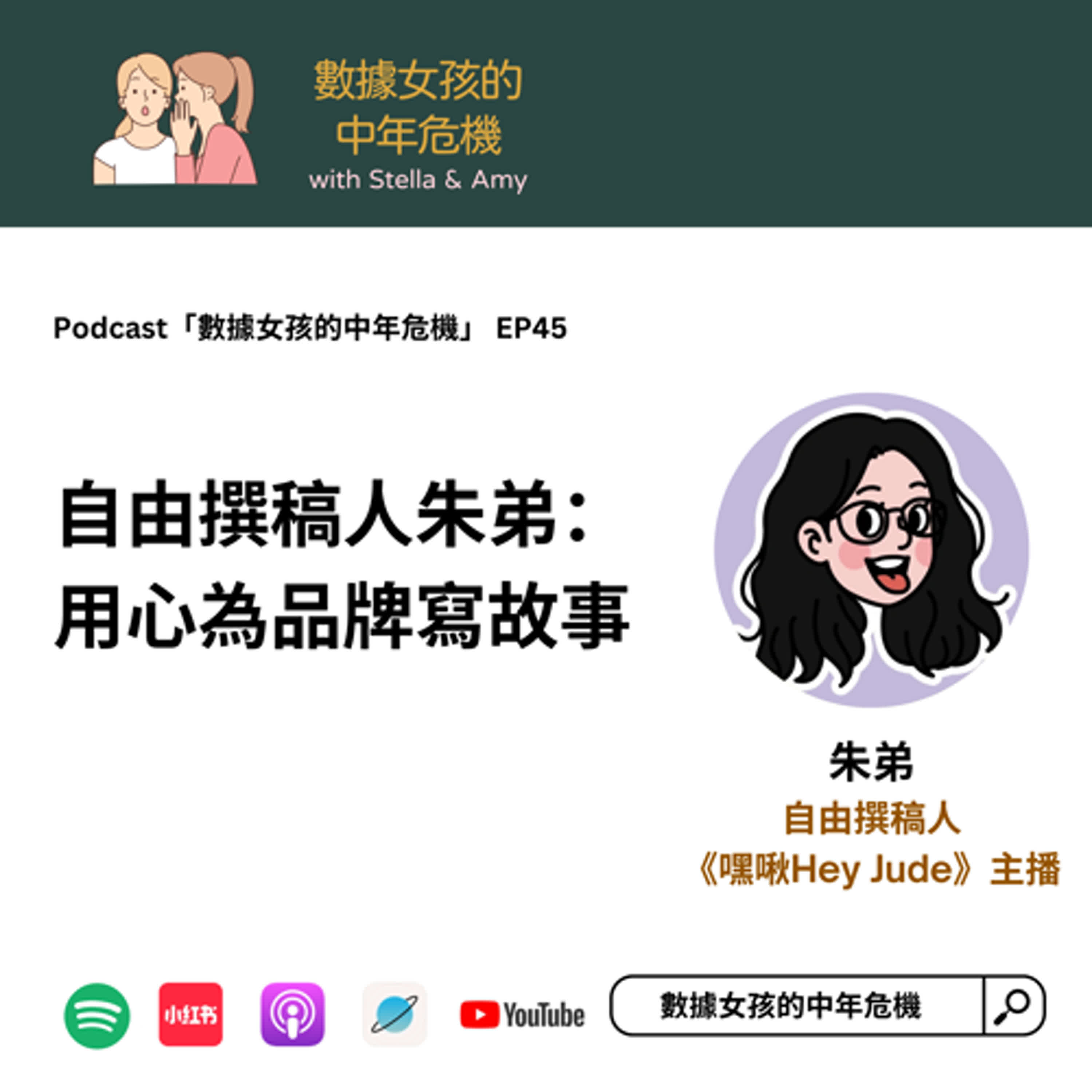 EP45: 自由撰稿人朱弟：用心為品牌寫故事