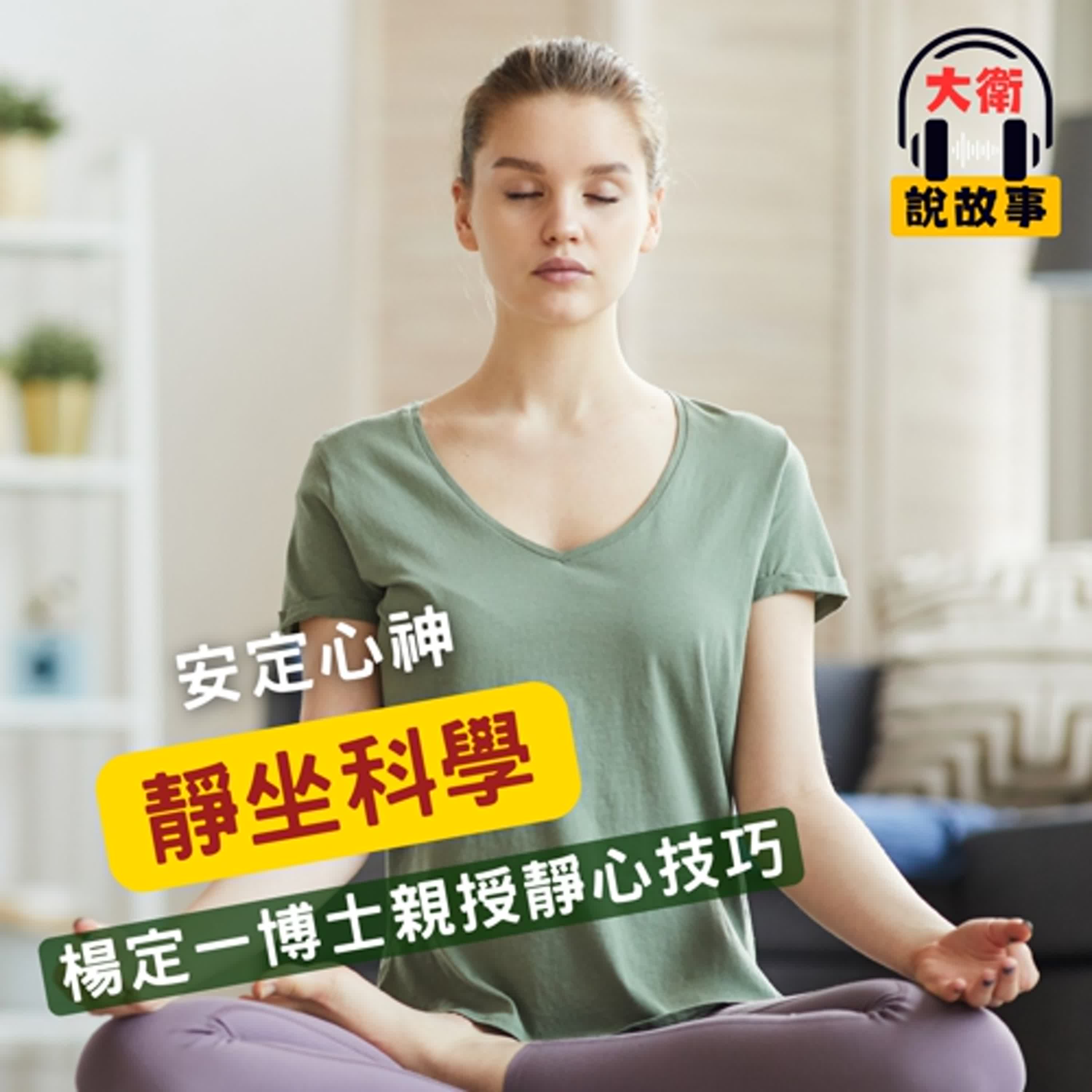紓壓力|楊定一博士親授靜心技巧,助你安定心神一夜好眠《靜坐的科學》 紓壓力|楊定一博士親授靜心技巧,助你安定心神一夜好眠《靜坐的科學》