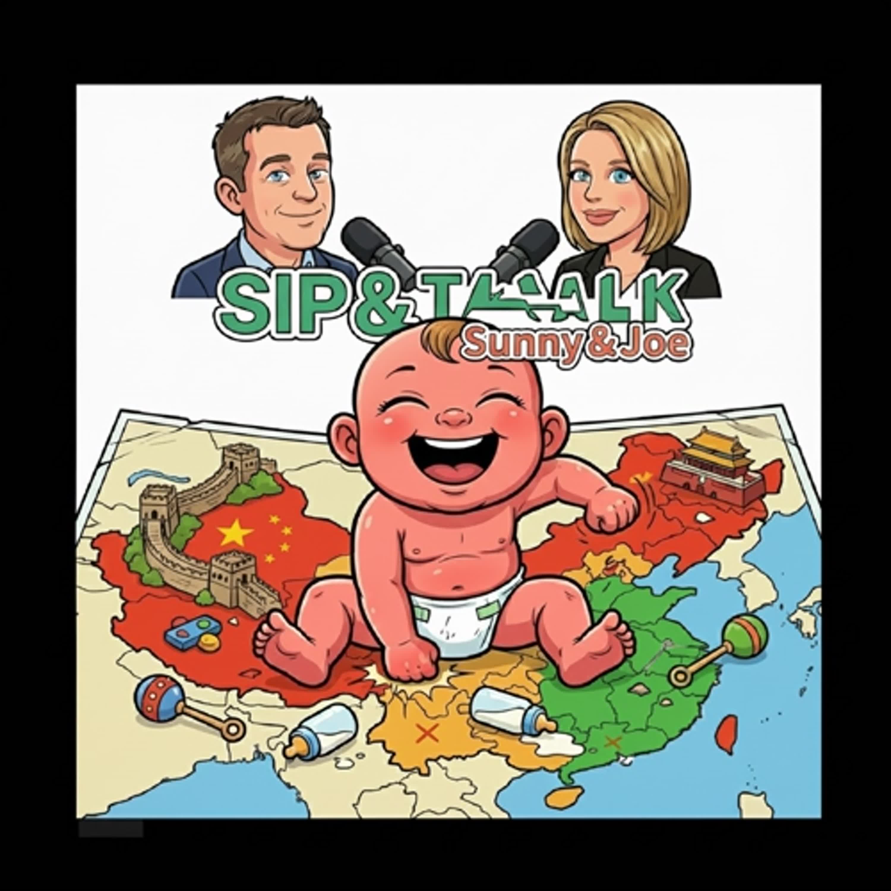 The Ultimate Clickbait:A Day of Pro-China Glory EP540↑《Sip&Talk》Sunny & Joe episode artwork