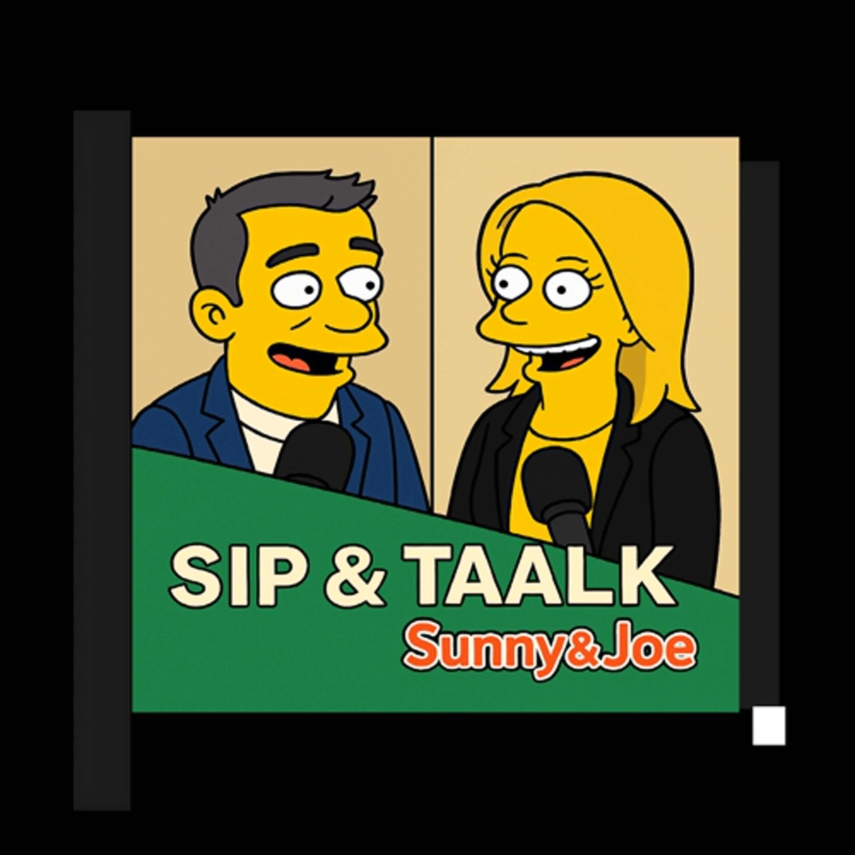 The Simpson Family: From Shorts to Long-Running Animated Series EP109-2↑《Sip&Talk》 ｜Sunny & Joe episode artwork