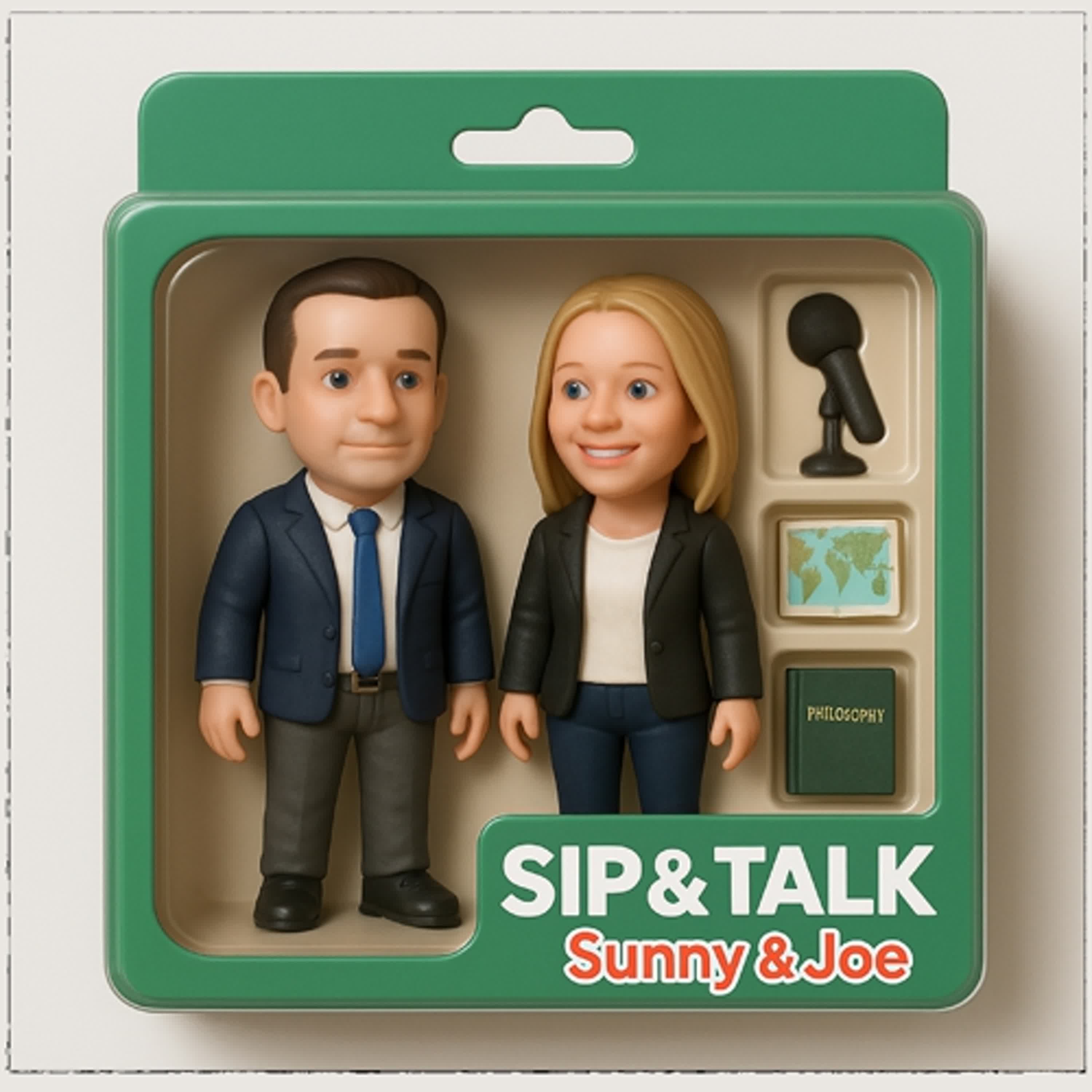 🧸Toys and Figurines:Kids, Culture, Psychology, and Economy EP125-2↑《Sip&Talk》｜Sunny & Joe episode artwork