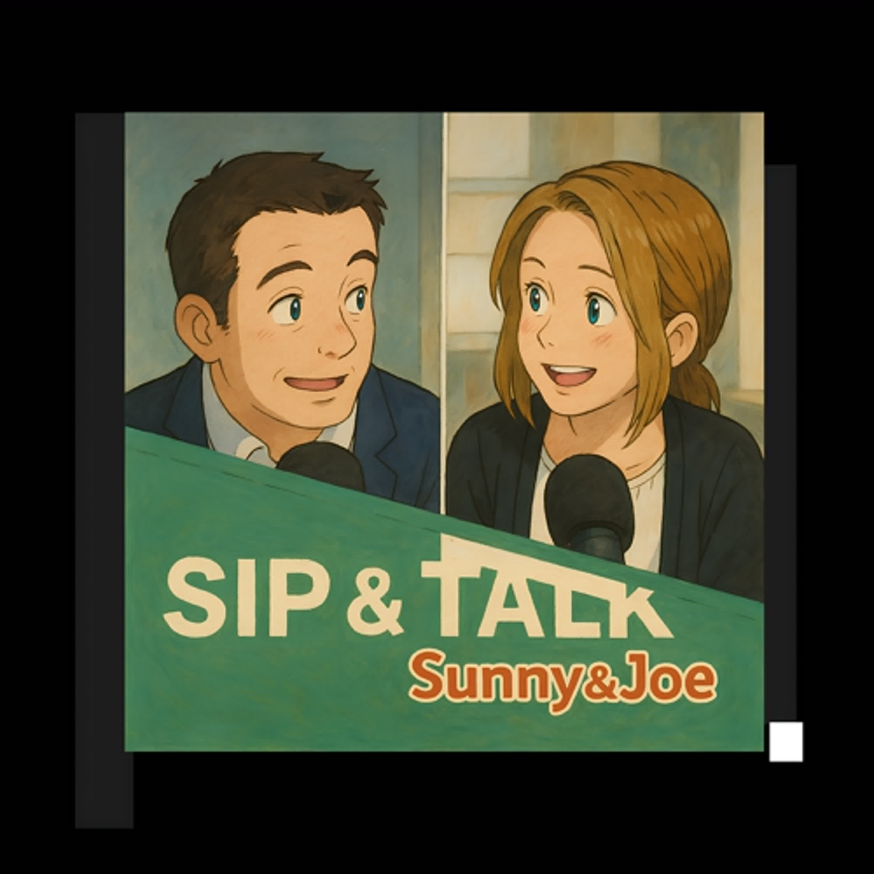 Animated Hot Wind: Miyazaki and Ghibli’s Timeless Saga EP106-3↑《Sip&Talk》｜Sunny & Joe episode artwork