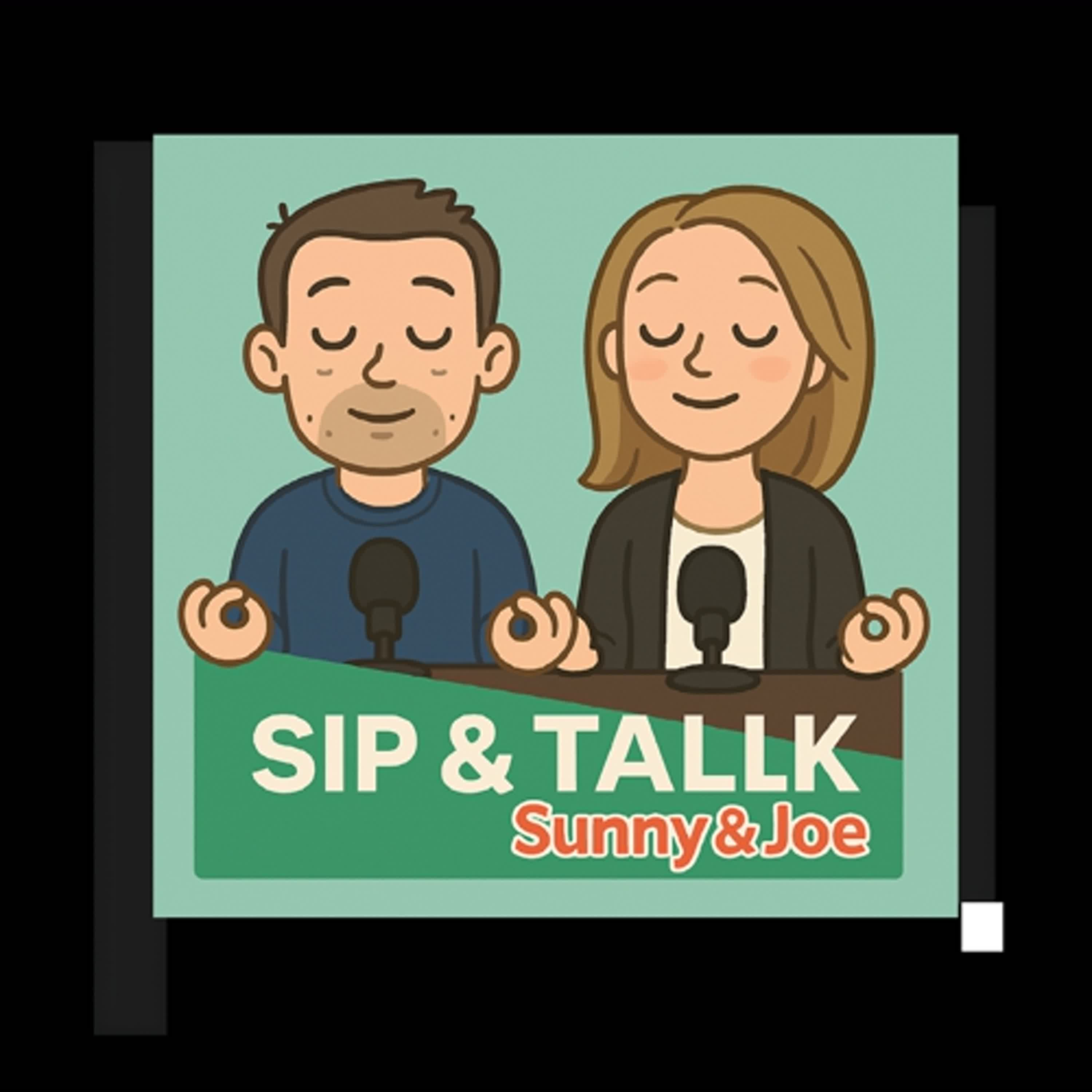 Mindful Awareness of the Present EP131-0↑《Sip&Talk》Sunny & Joe  episode artwork