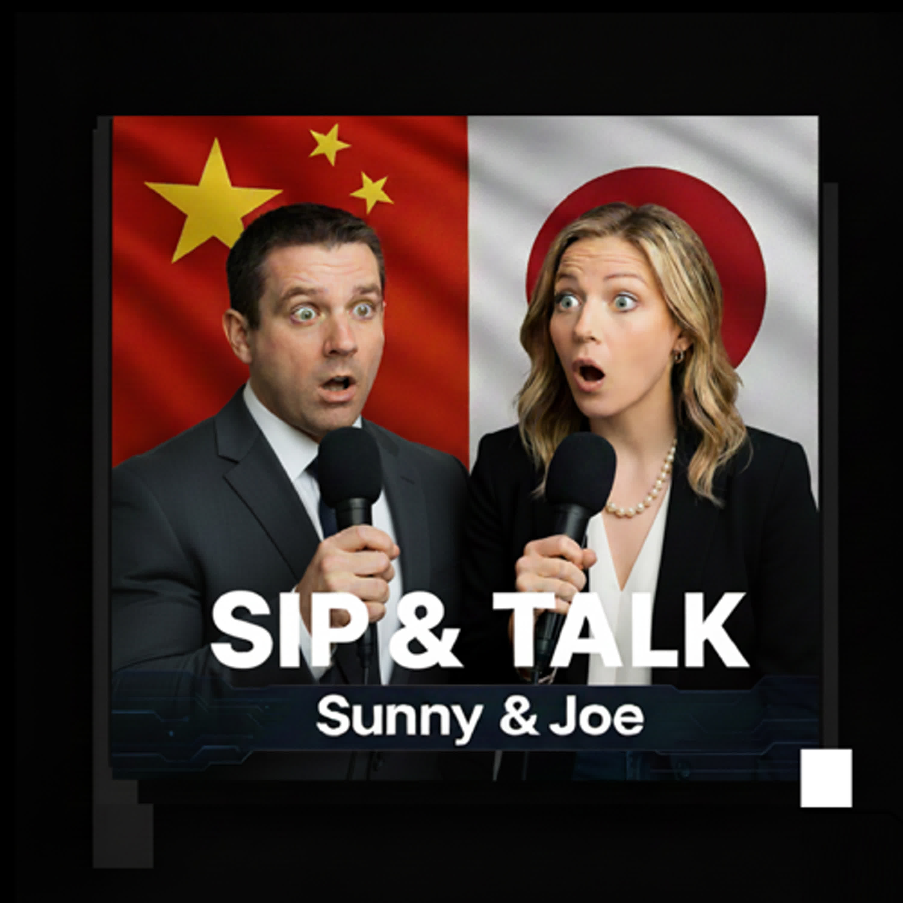 AI Knowledge Distillation💧Leapfrog or IP Theft? / China-Japan Rhetoric Storm EP496↑《Sip&Talk》 episode artwork
