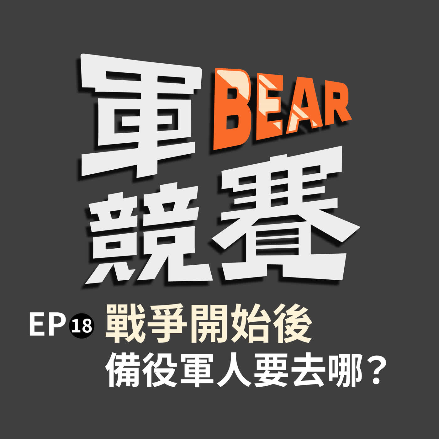 戰爭開始後,後備役軍人會如何被徵召?軍事專家:年輕的優先,將依情勢逐步徵召|【軍BEAR競賽】EP18 ft.淡江戰略所 沈明室教授 episode artwork