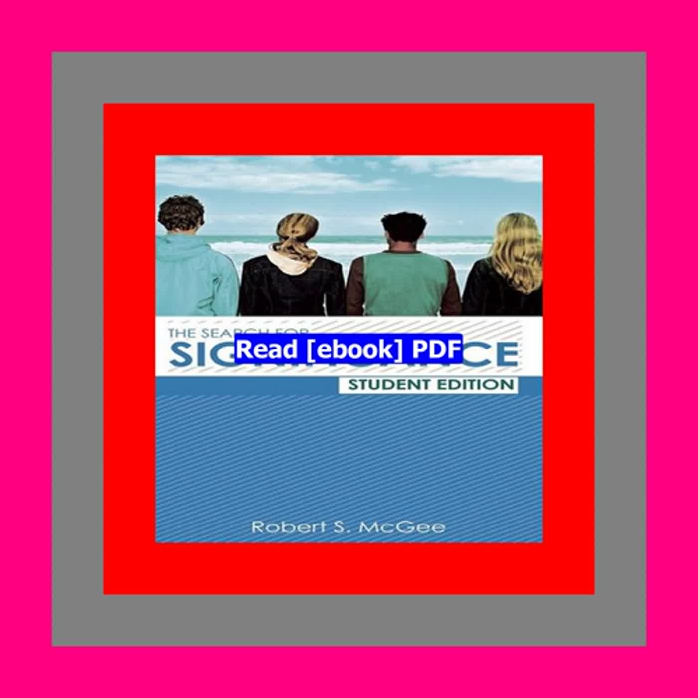 Read ebook [PDF] The Search for Significance Student Edition  by Jack  Crabtree
