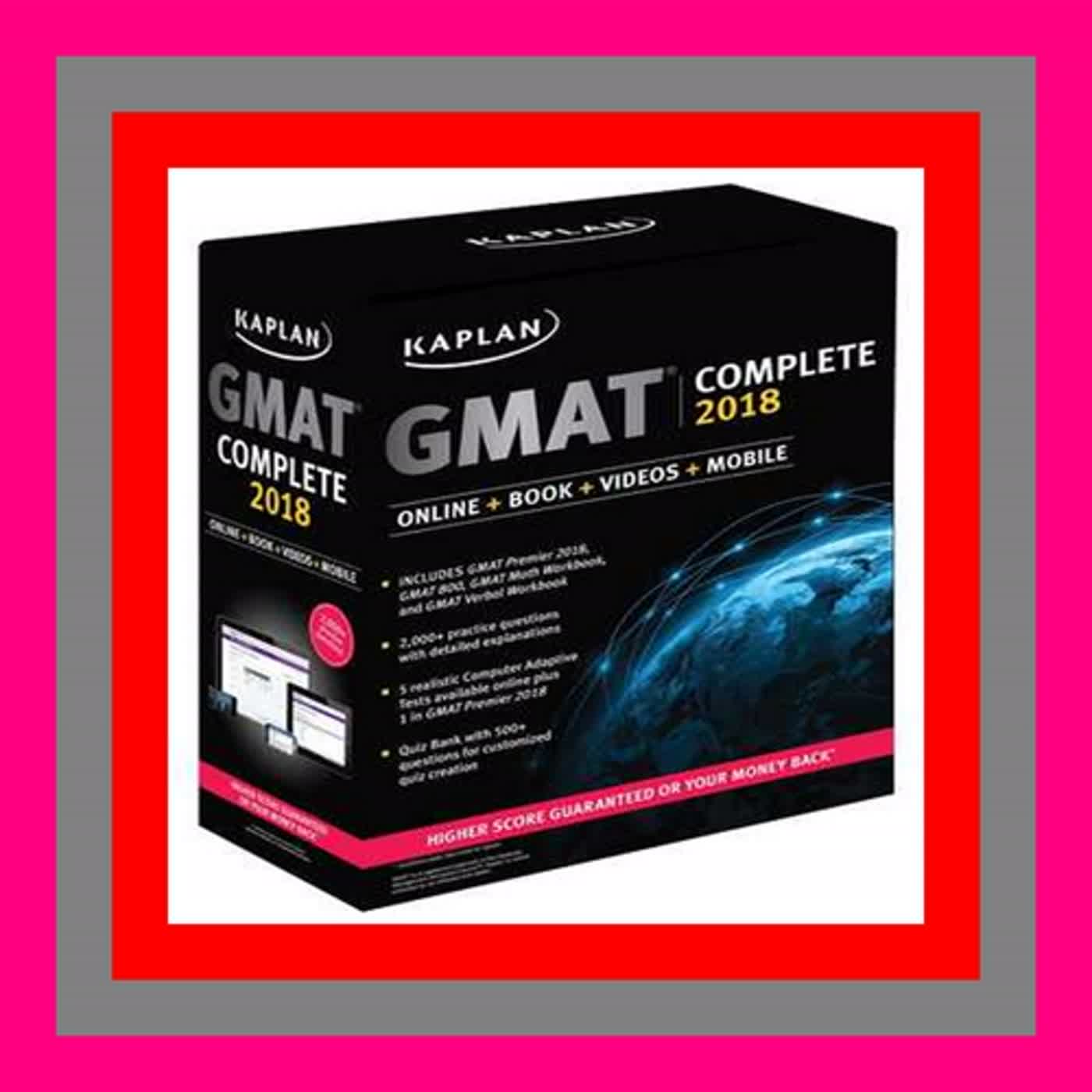 [Read] EPUB KINDLE PDF EBOOK GMAT Complete 2018 The Ultimate in Comprehensive Self-Study for GMAT (